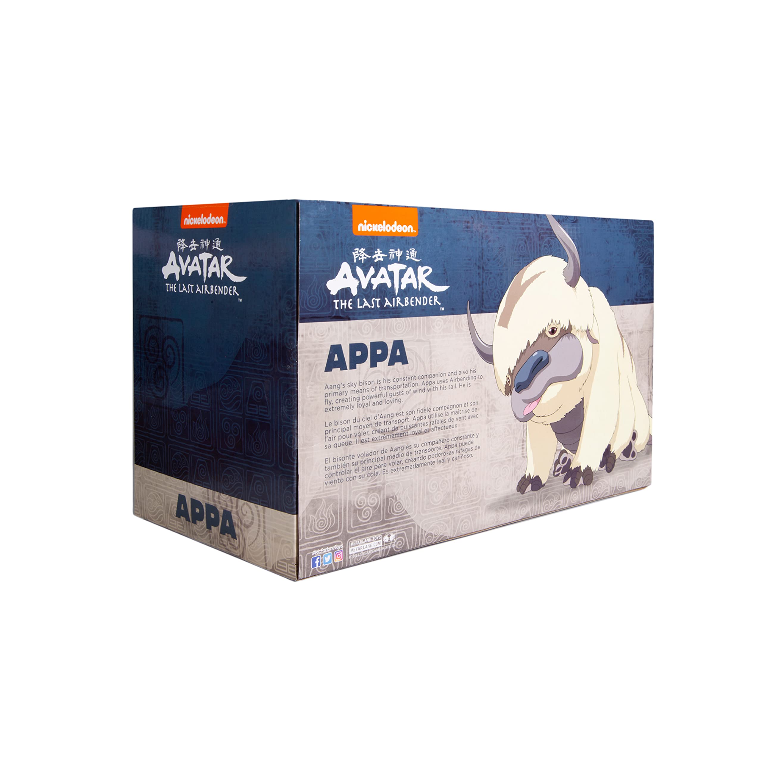 McFarlane Toys Avatar The Last Airbender Appa Flying Bison Action Figure - Collectible Toy for Fans, Kids & Adults | Perfect for Display, Gifts & The Last Airbender Collections