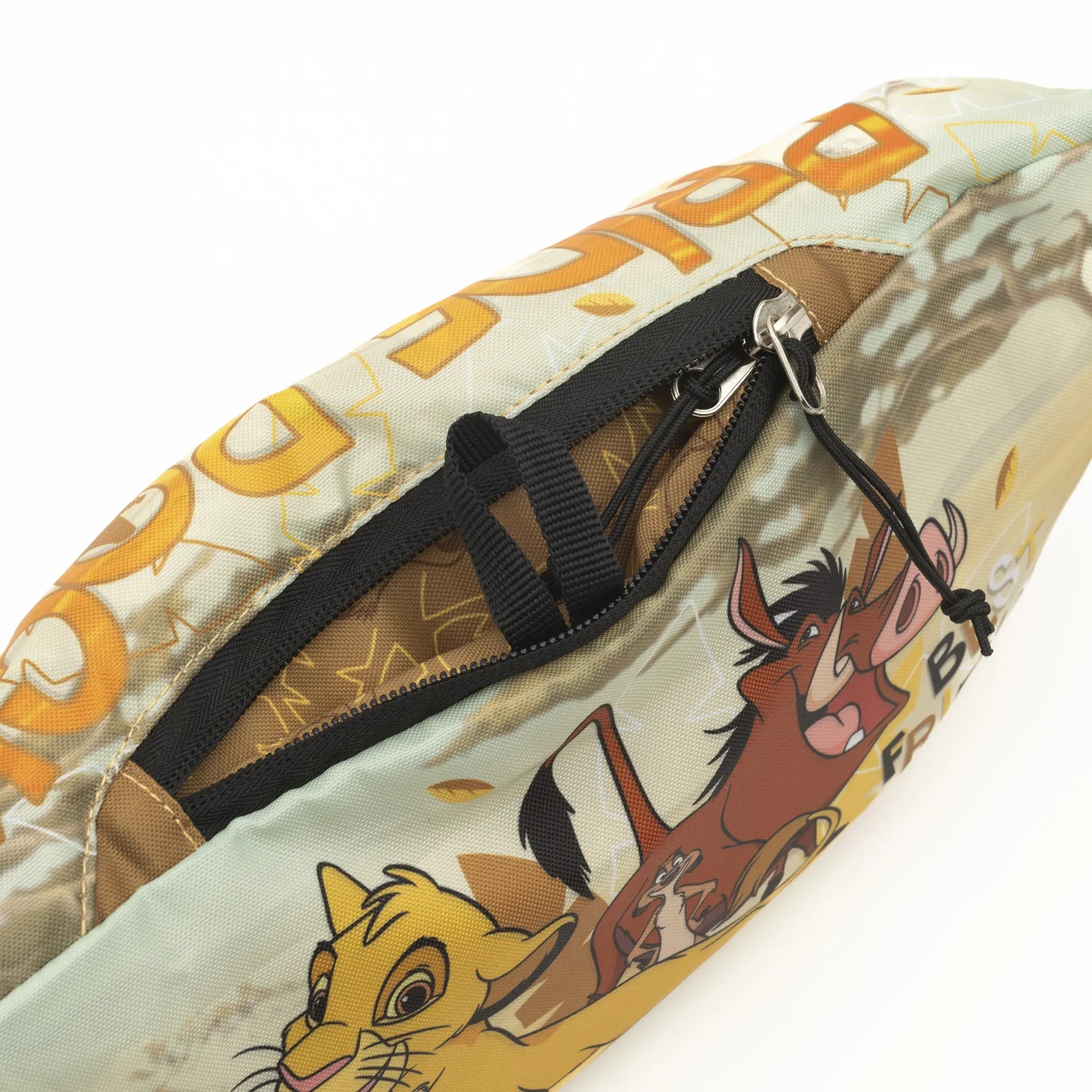 Disney The Lion King Simba Packable Hip Crossbody Bag for Kids & Adults - Lightweight Waist Pack for Travel, Hiking, Concerts & Theme Parks