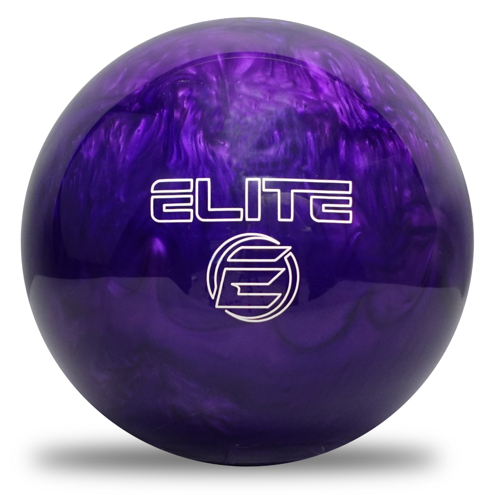 Elite Star Purple Pearl Bowling Ball - Professional Performance for Strikes & Spares | Perfect for League Play & Tournament Competitions
