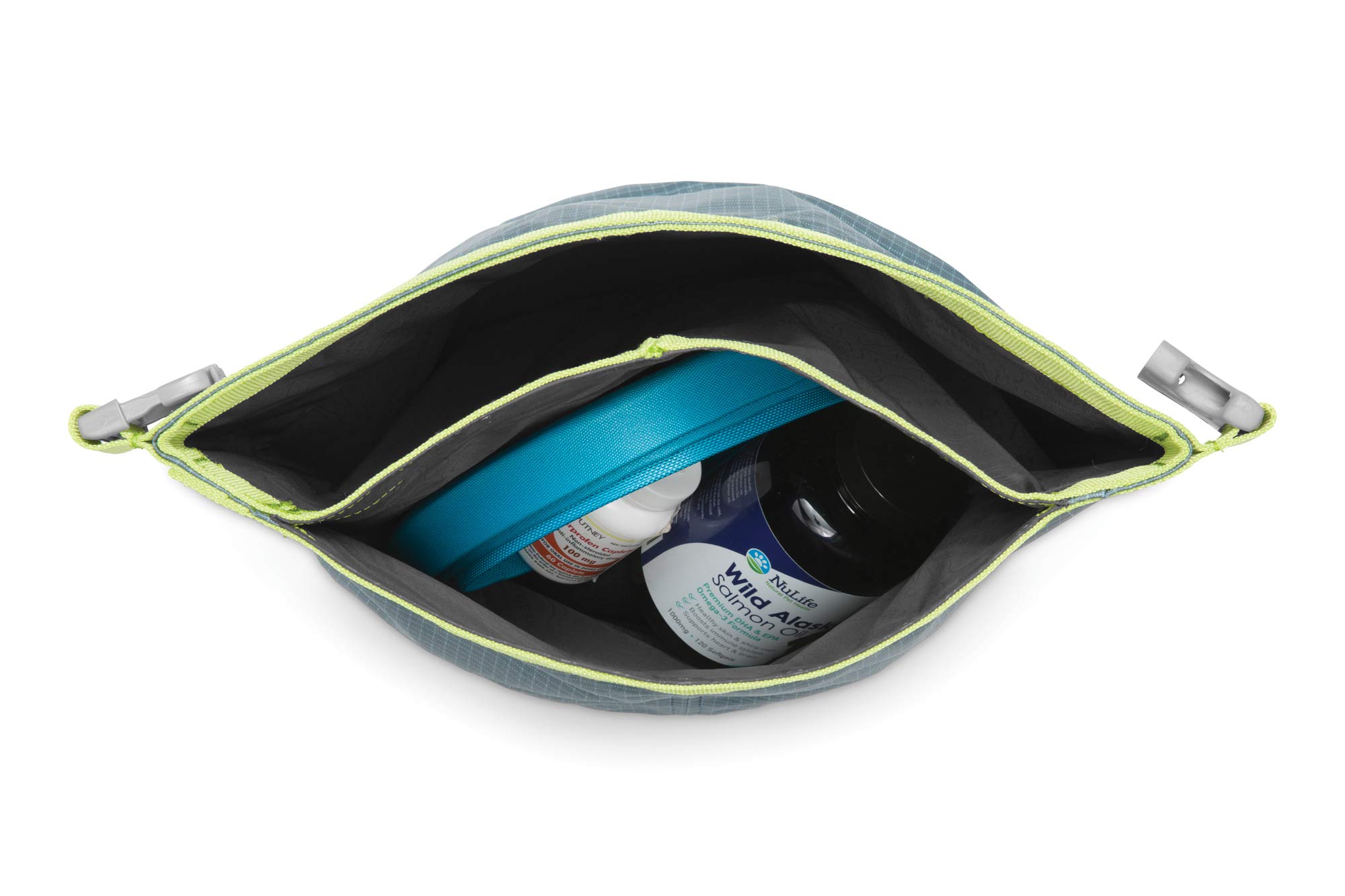 Ruffwear Kibble Kaddie 42 Cup Dog Food Storage Bag - Portable Pet Food Container for Camping, Hiking, Travel & Daily Use | Waterproof & Odor-Proof | Slate Blue | Perfect for Outdoor Adventures & Home Storage
