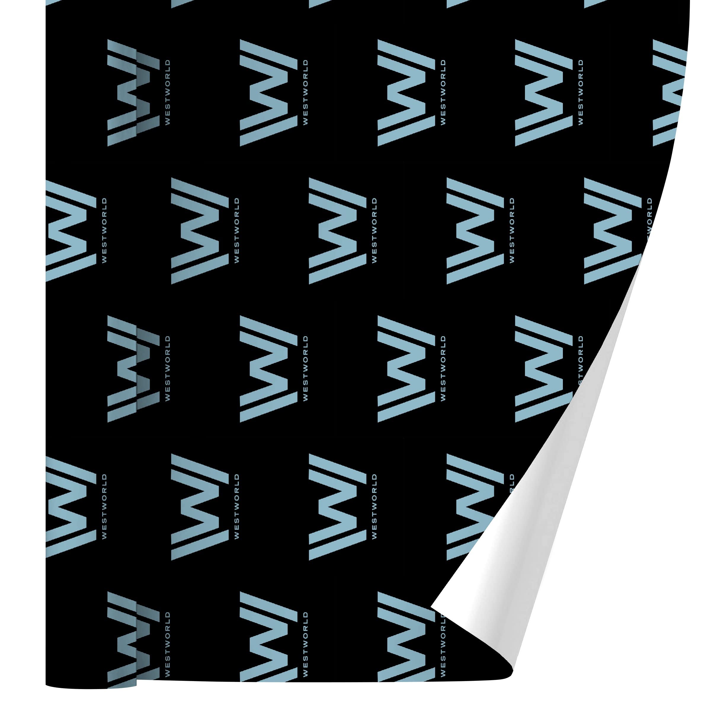 GRAPHICS & MORE Westworld Logo Gift Wrap Wrapping Paper Rolls - Premium Quality for Birthday, Christmas & Party Presents - Perfect for TV Show Fans & Sci-Fi Lovers