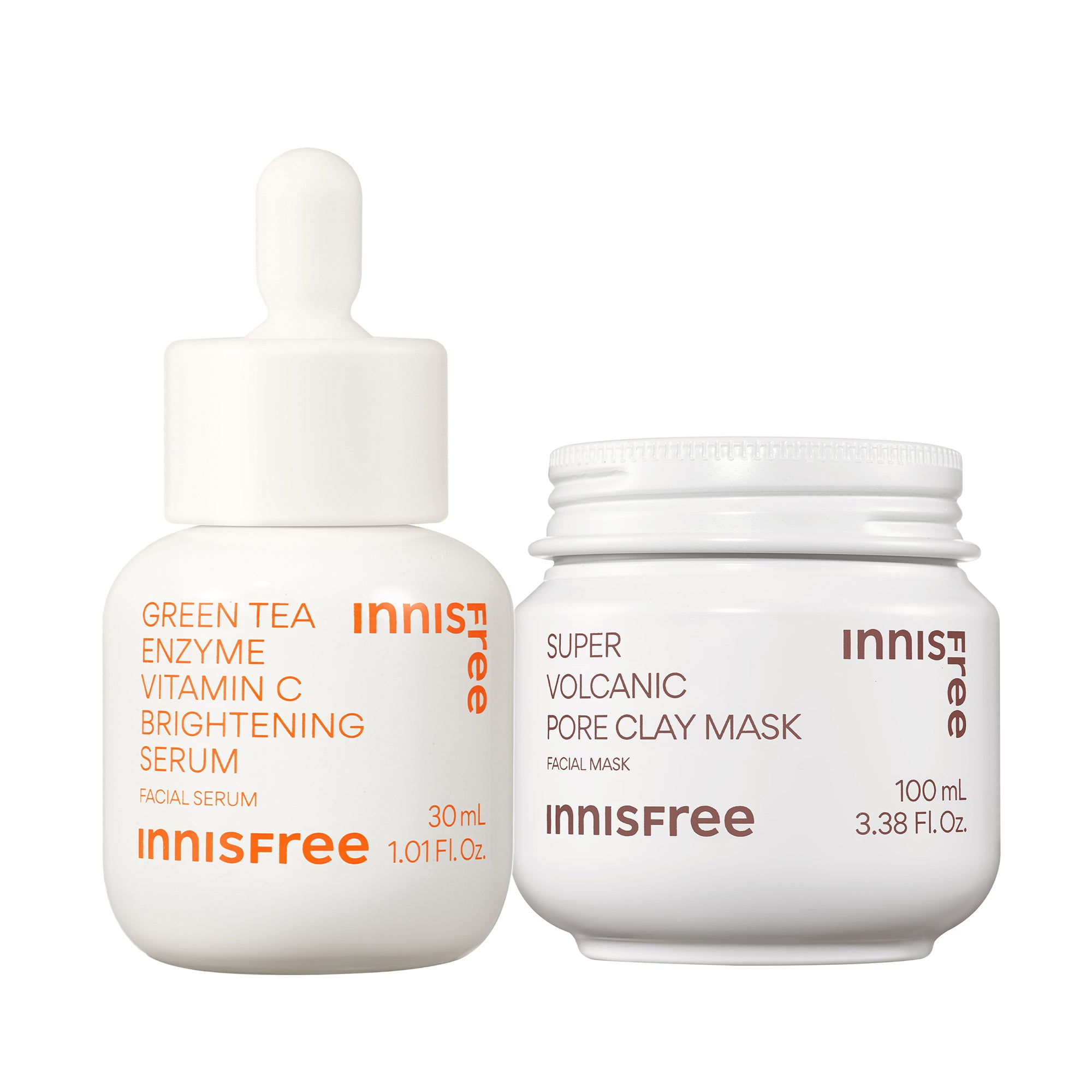 Exfoliating & Brightening Skincare Bundle - Gentle Face Scrub & Glow Serum for Radiant Skin | Perfect for Daily Routine & Nighttime Skincare