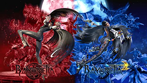 Bayonetta & Bayonetta 2 Digital Bundle for Nintendo Switch - Action Adventure Game Download Code - Perfect for Gaming Enthusiasts & Switch Fans