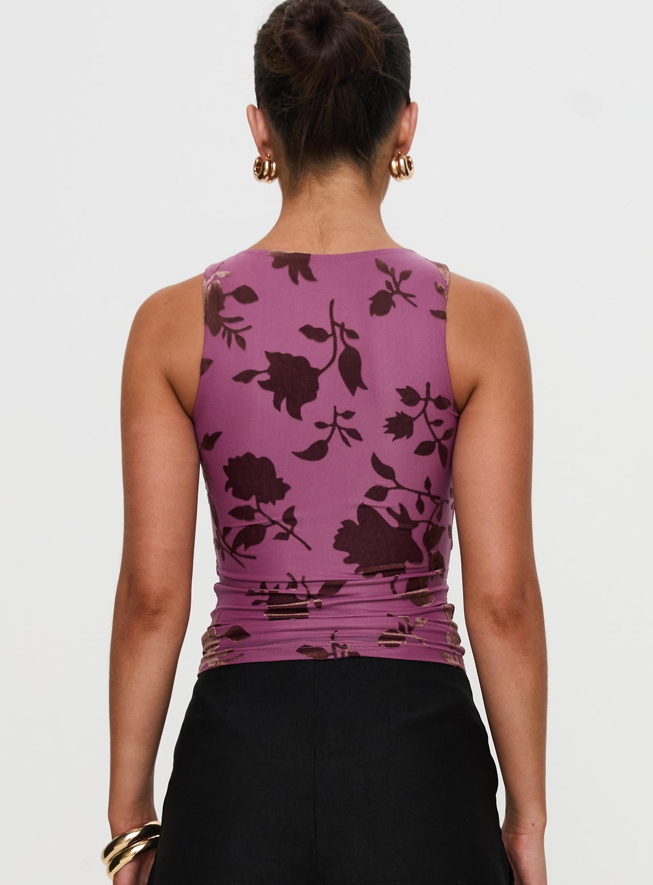 Angelical Top Purple - Elegant Women's Blouse for Casual Wear & Evening Outfits | Perfect for Parties, Dates & Office Attire