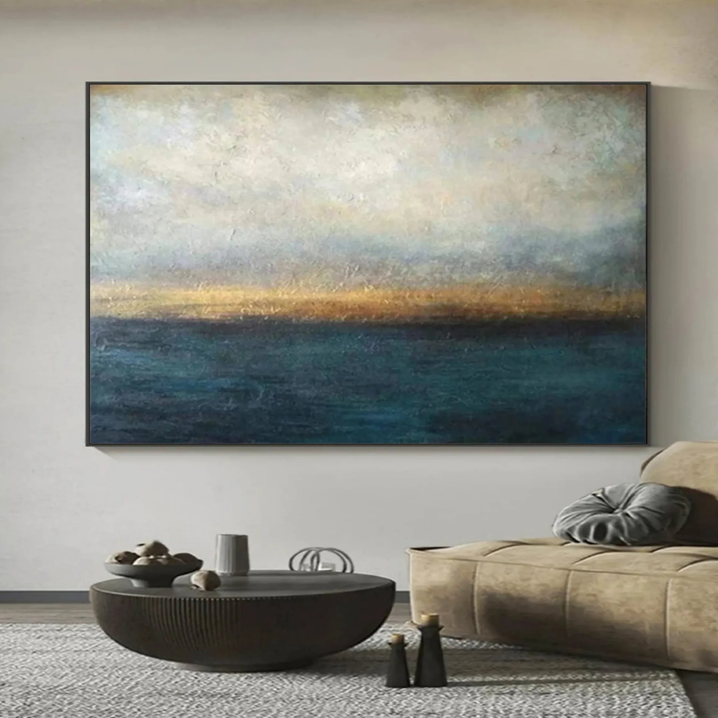 Abstract Painting #AB 128 - Modern Wall Art for Home & Office Decor - Perfect for Living Room, Bedroom, or Workspace
