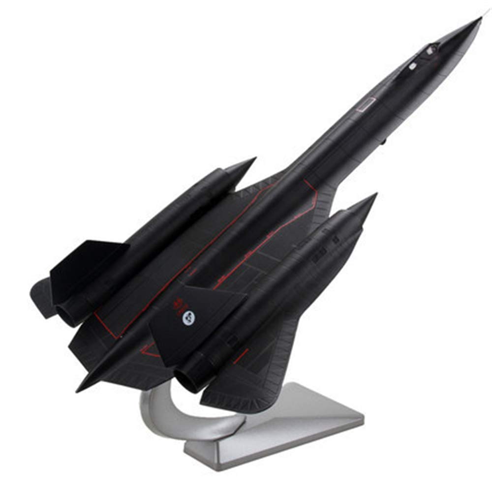 1:144 Scale SR-71A Blackbird Metal Model Kit - Lockheed SR-71 Spy Plane Replica for Collectors & Aviation Enthusiasts - Perfect for Home Office Display, Military Decor & Gift Giving