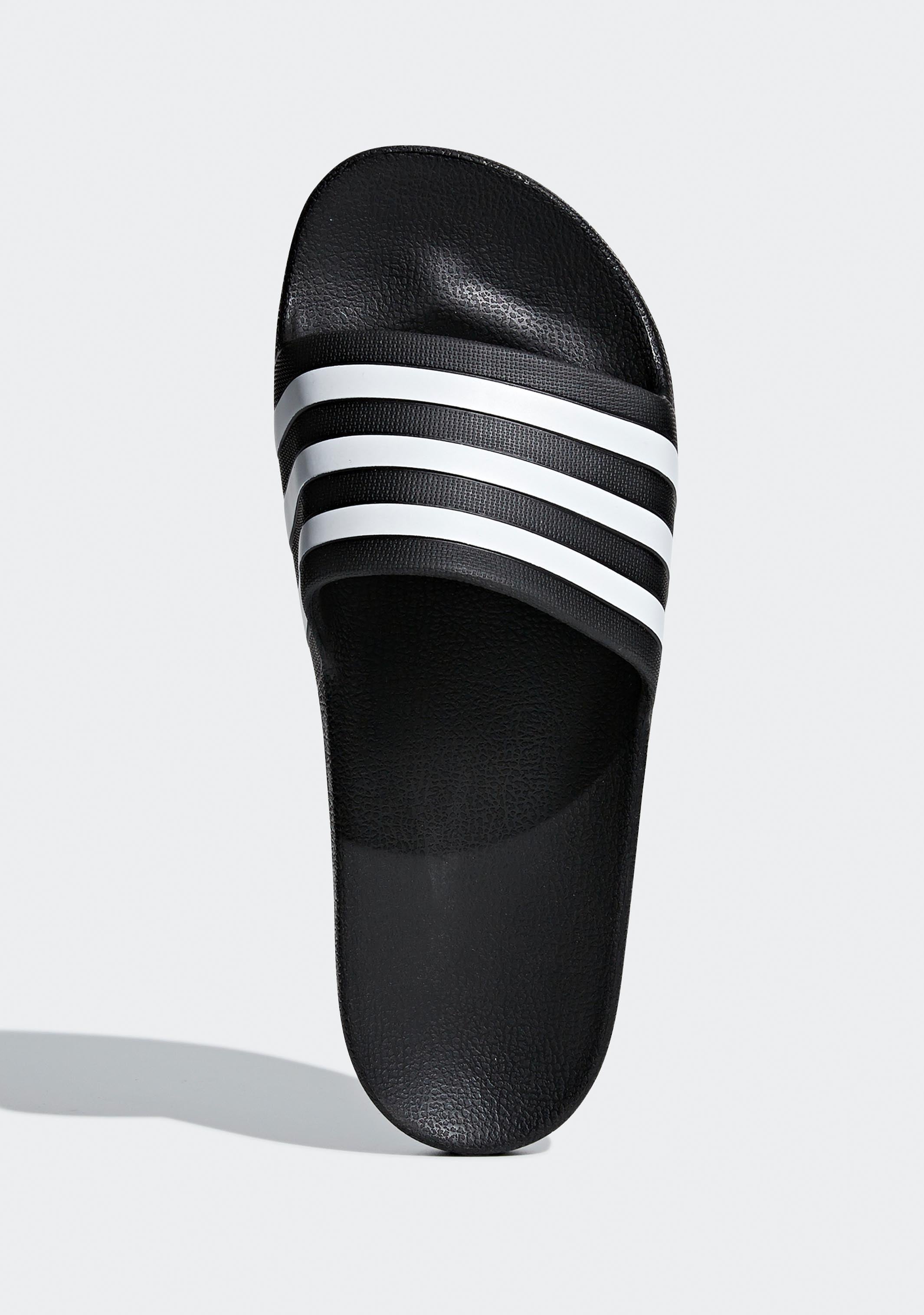Adidas Men's Adilette Aqua Slide Sandals - Comfortable Waterproof Pool Slides for Men - Perfect for Beach, Pool, Gym & Shower Use