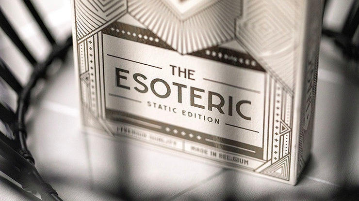 Esoteric Static Edition Playing Cards - Premium Collectible Deck for Magic Tricks, Cardistry & Poker Games | Unique Gift for Card Enthusiasts & Gamers