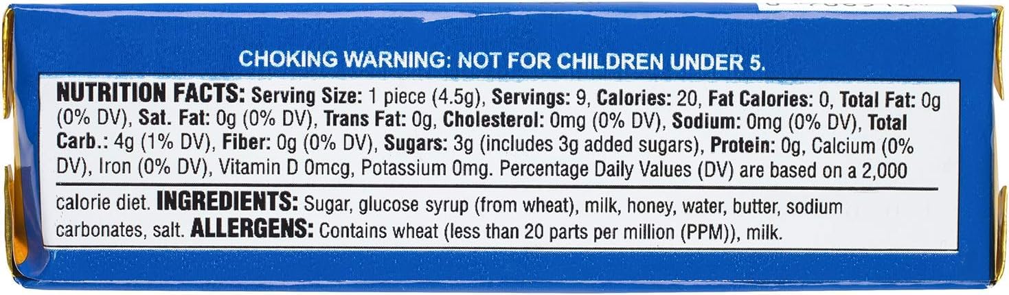 Honees Filled Honey Milk Drops - Natural Cough Drops for Sore Throat Relief - Non-GMO, Gluten Free Throat Lozenges - 24 Packs (216 Units) - Perfect for Cold Season, Travel & Daily Comfort