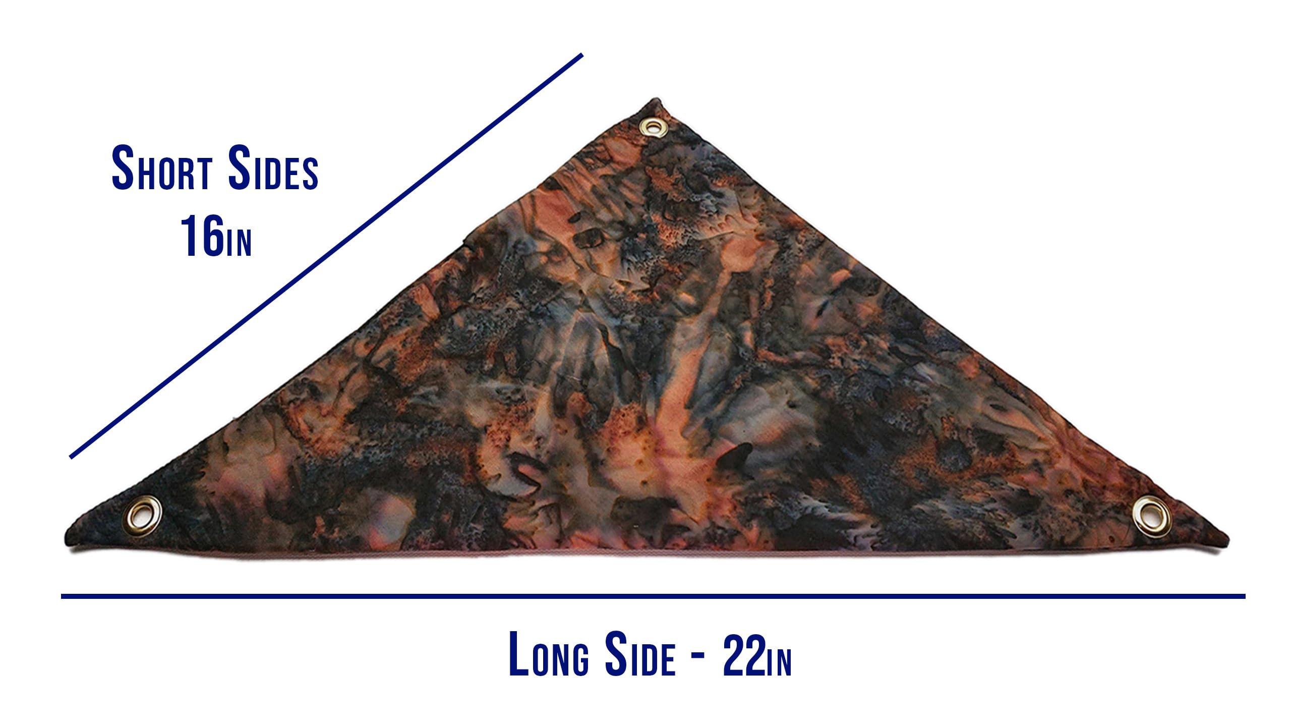 Premium Bearded Dragon Hammock - Soft Brown Maroon Batik Fabric with Strong Suction Cups - Reptile Lounge & Climbing Perch for Lizards - Perfect for Terrariums, Enclosures & Pet Habitat Decor