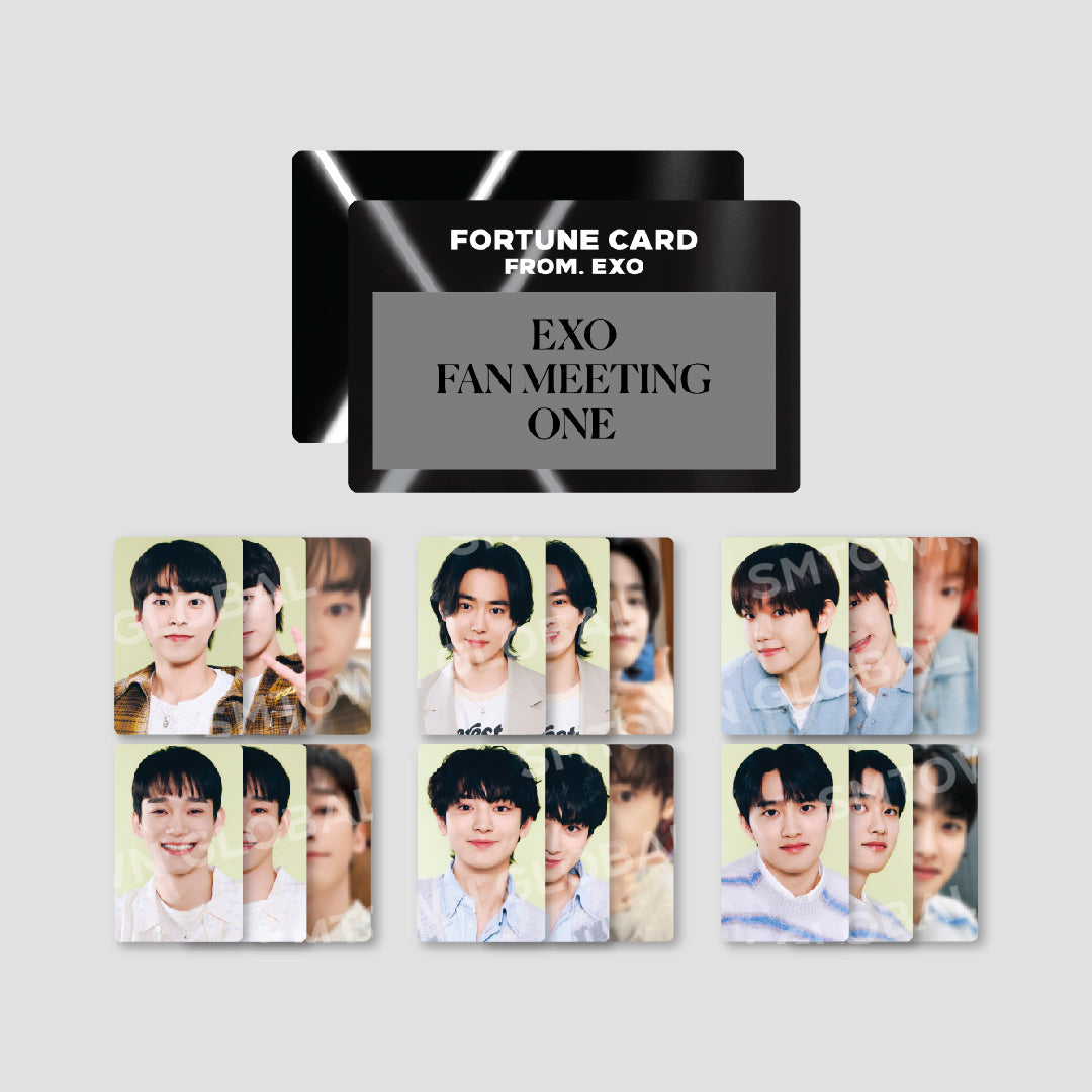 FORTUNE SCRATCH SET 2024 EXO FAN MEETING: ONE MD - K-Pop Merchandise & Collectibles for EXO-L Fans | Perfect for Concerts, Fan Events, and K-Pop Collections