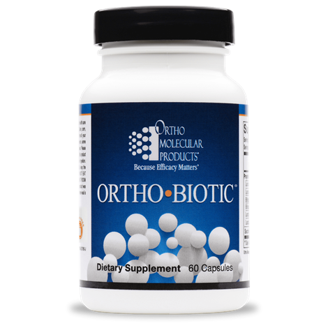 OrthoMolecular Products Ortho Biotic® Probiotic Capsules - Supports Digestive Health & Immune System - Ideal for Daily Gut Wellness & Travel