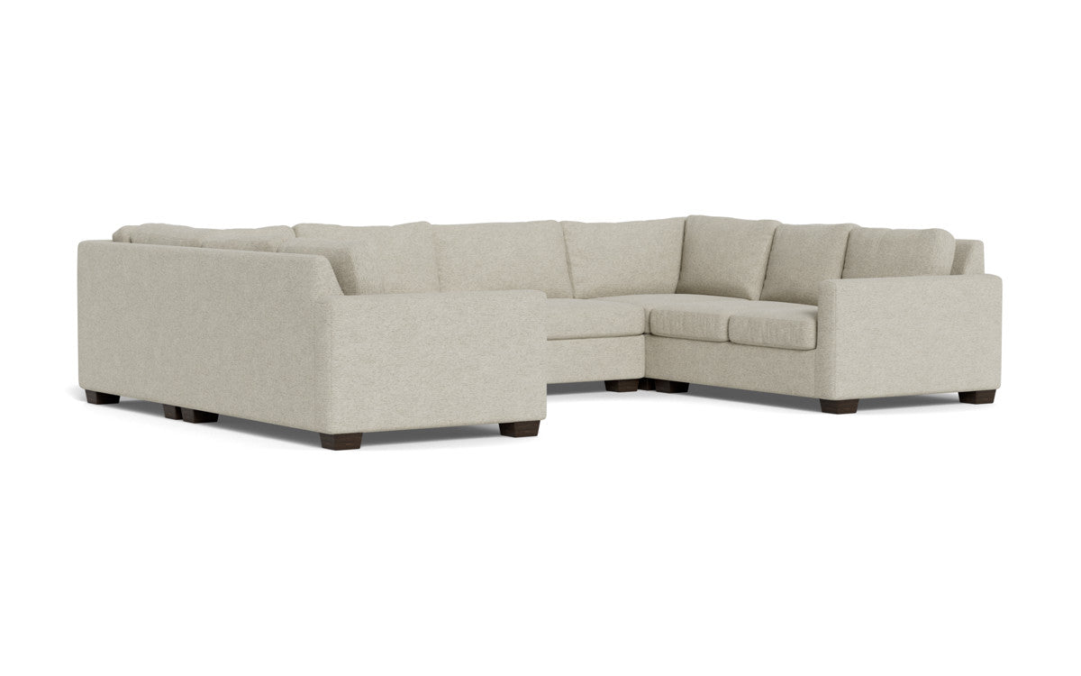 Track 141 Corner Sofa U Sectional - Modern L-Shaped Couch with Reversible Chaise, Soft Fabric Upholstery for Living Room, Family Room & Home Theater Comfort | Perfect for Small Spaces & Apartment Living