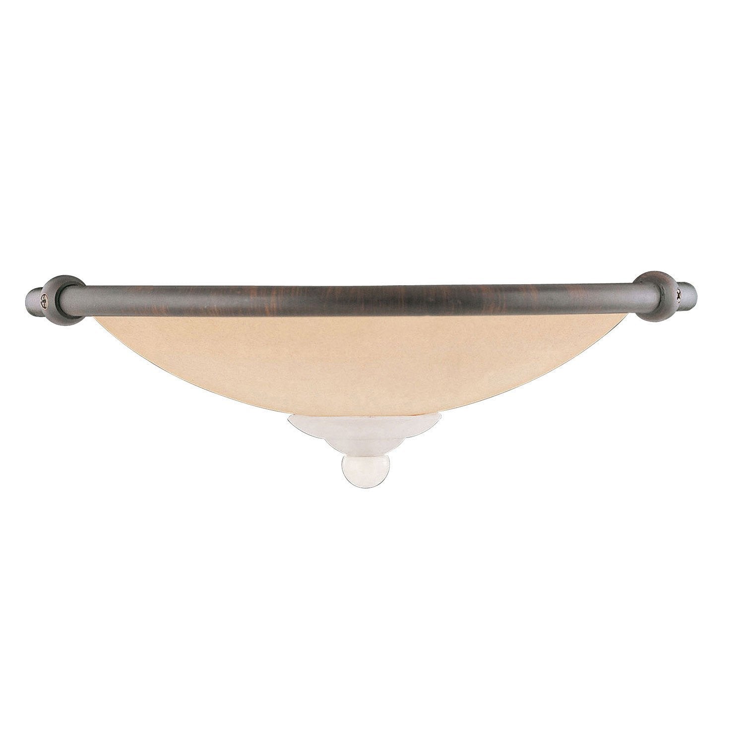 Concord Fans 3-Light Oil Rubbed Bronze Ceiling Fan Light Kit - Low Profile Design for Bedroom, Living Room & Office Lighting