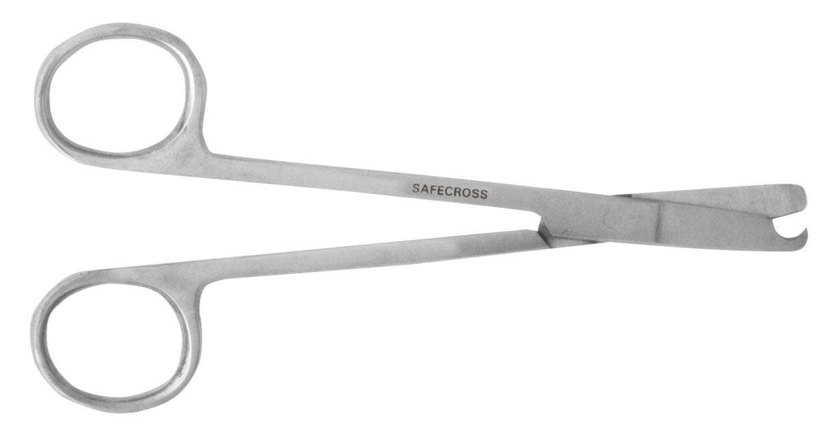 Suture Removal Scissors - 14cm Stainless Steel Surgical Scissors for Stitches | Ideal for First Aid Kits, Medical Professionals & Home Healthcare