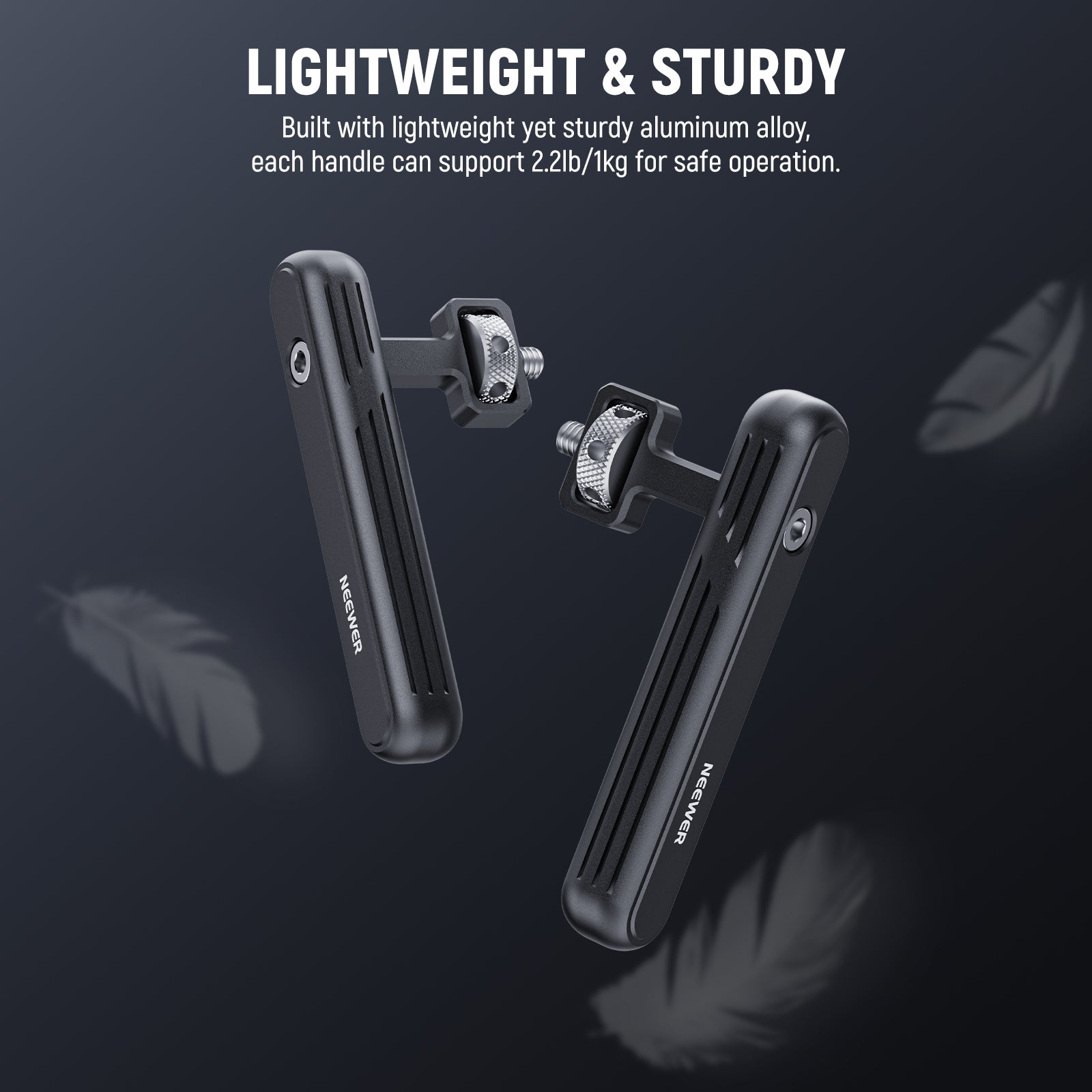 NEEWER PA026 2-Pack Rotatable Camera Handle Grip - Perfect for DSLR, Mirrorless Cameras & Video Shooting Accessories