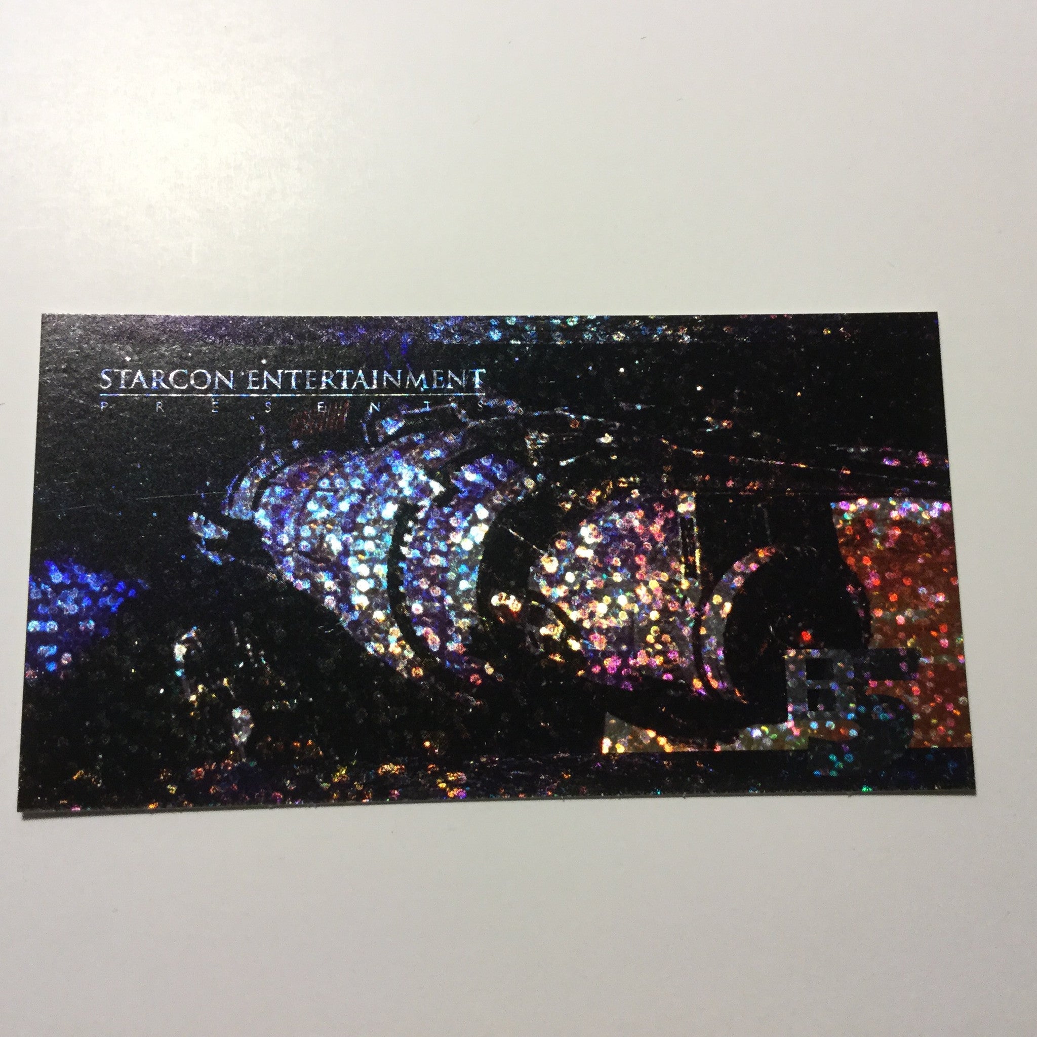 Rare 1997 Babylon 5 Spectra Foil Etched Test Card - Collectible Trading Card for Sci-Fi Fans & Memorabilia Collectors | Perfect for Display, Gifts & Investment