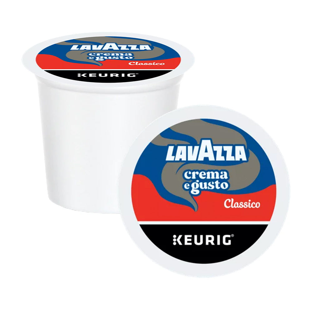 Lavazza Crema e Gusto K Cup® Pods - 24 Pack | Rich & Aromatic Coffee Pods for Keurig Brewers | Perfect for Home, Office & Morning Brews
