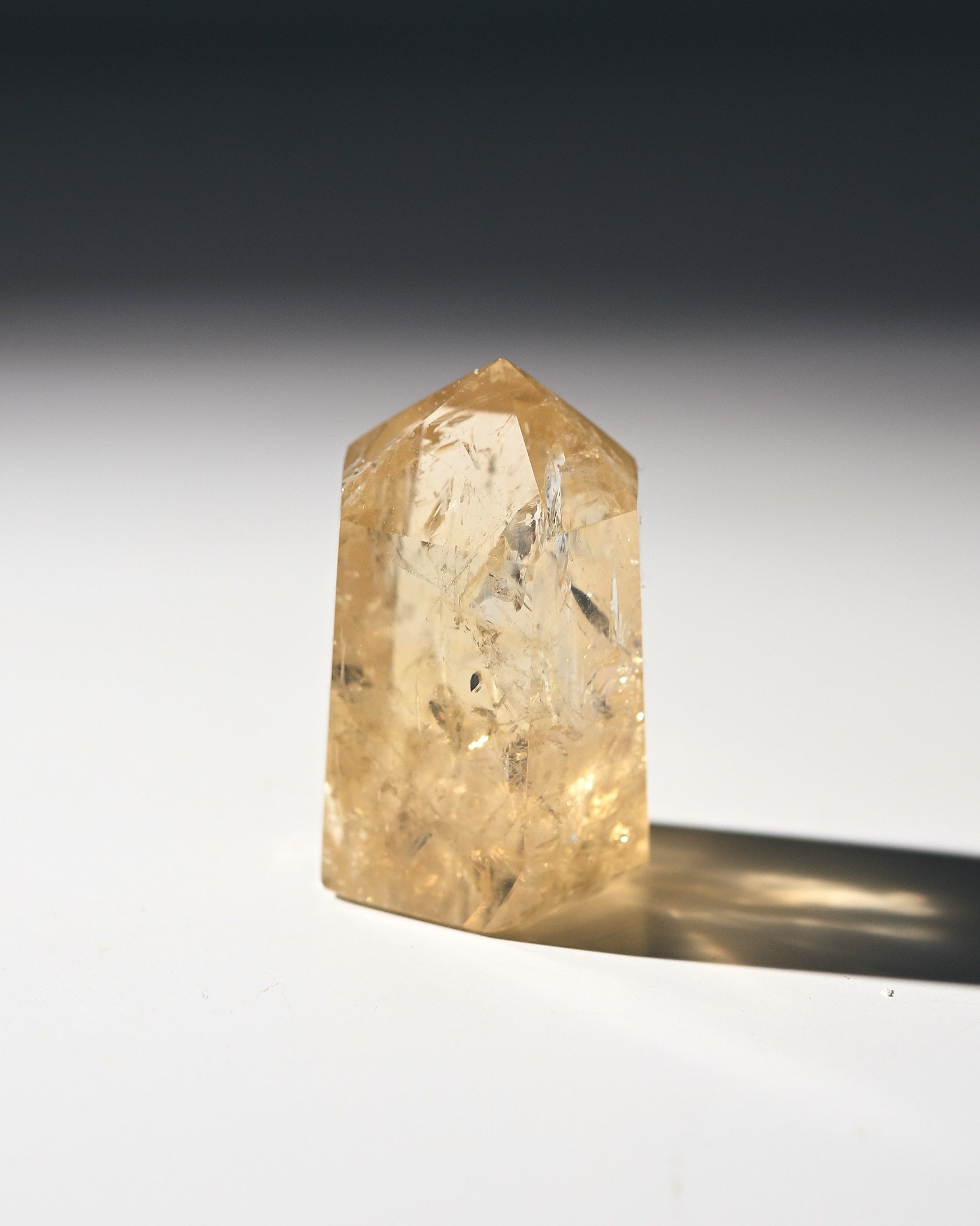 Natural Golden Citrine Point 2 Inch - Genuine Healing Crystal for Meditation, Chakra Balancing & Home Decor | Perfect for Spiritual Gifts, Yoga Spaces & Energy Work