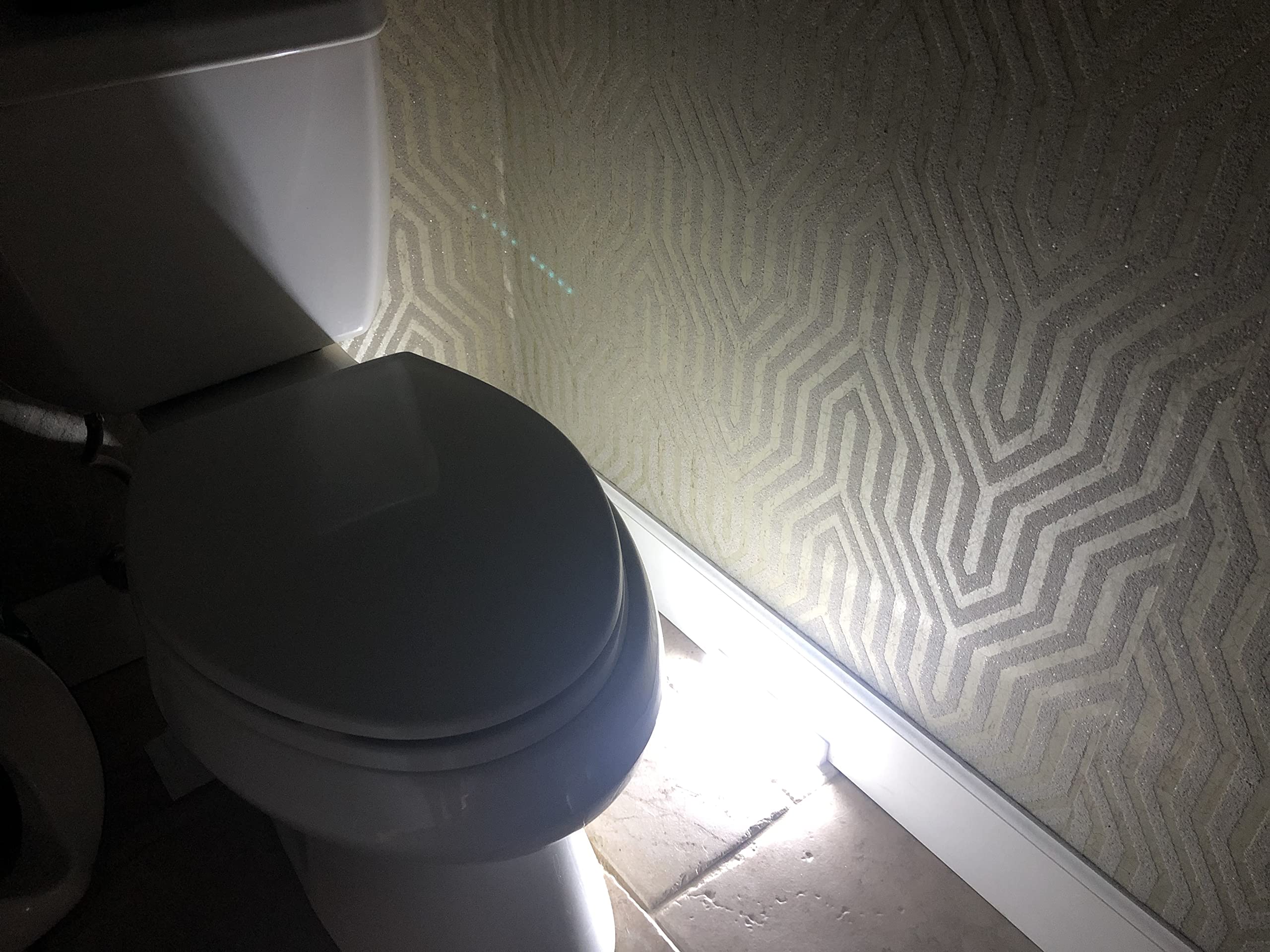 Motion Activated LED Closet Light - Wireless Stick-On Magnetic Under Cabinet Lighting for Kitchen, Pantry, Stairs & Closet (1 Pack) - Perfect for Nighttime Safety & Hands-Free Illumination