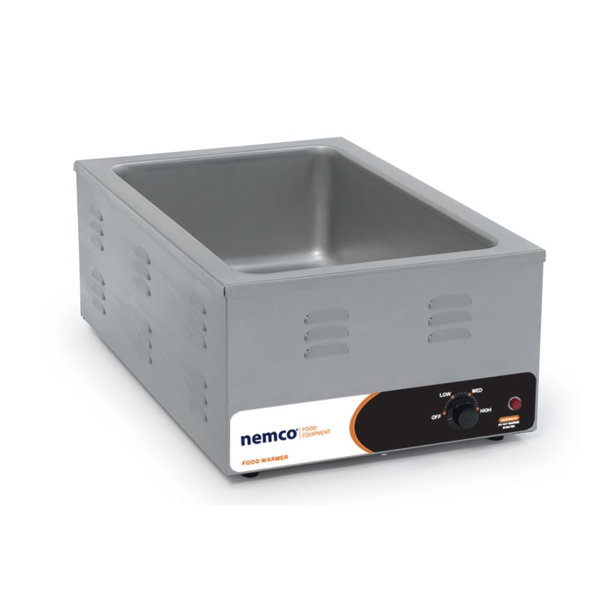 Nemco Commercial-Grade Full-Size Countertop Food Warmer - Professional Buffet & Catering Equipment for Restaurants, Cafes & Events - Keep Meals Hot & Fresh for Hours