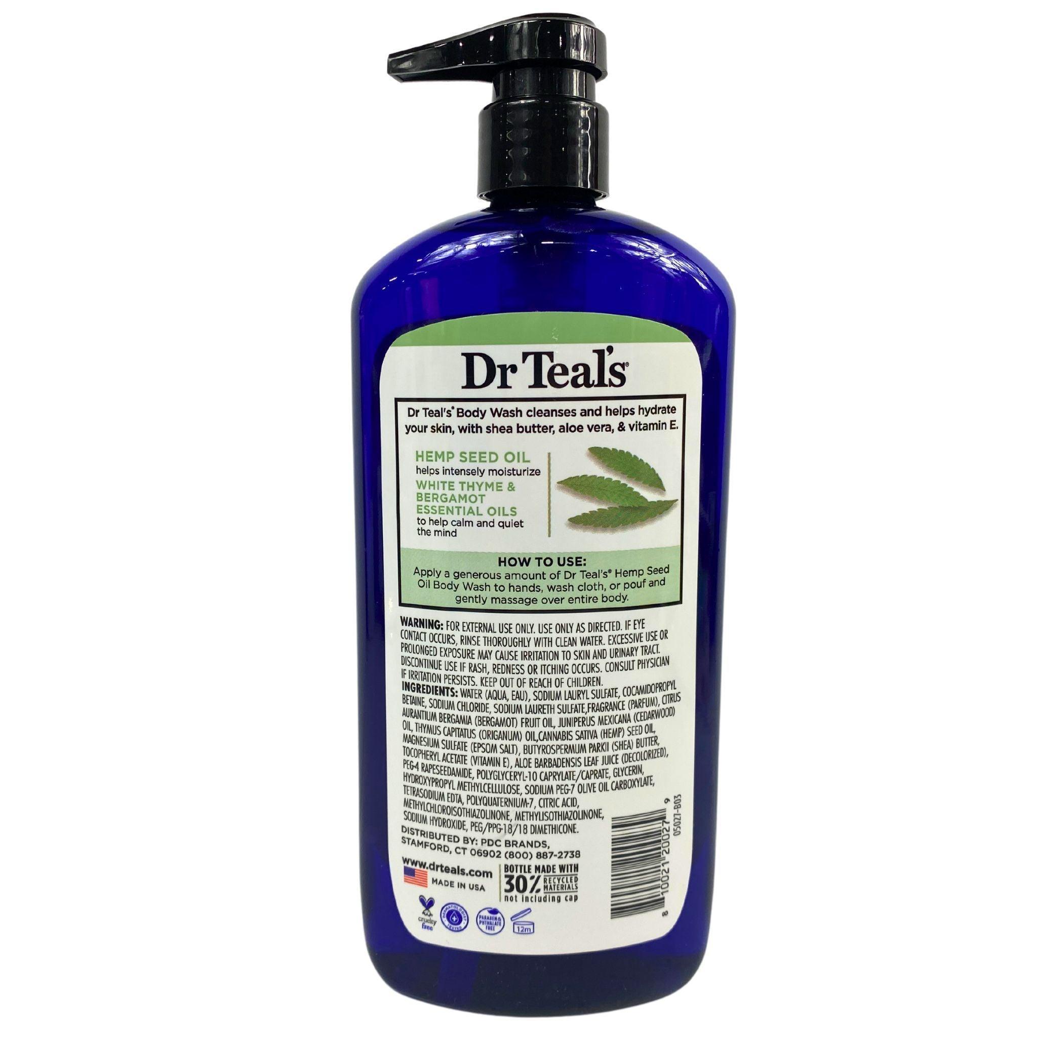 Dr Teals Body Wash 24OZ (55 Pcs Bulk Pack) - Relaxing Eucalyptus & Spearmint Scent for Shower & Bath - Perfect for Spa Day, Gift Sets & Wholesale Retailers
