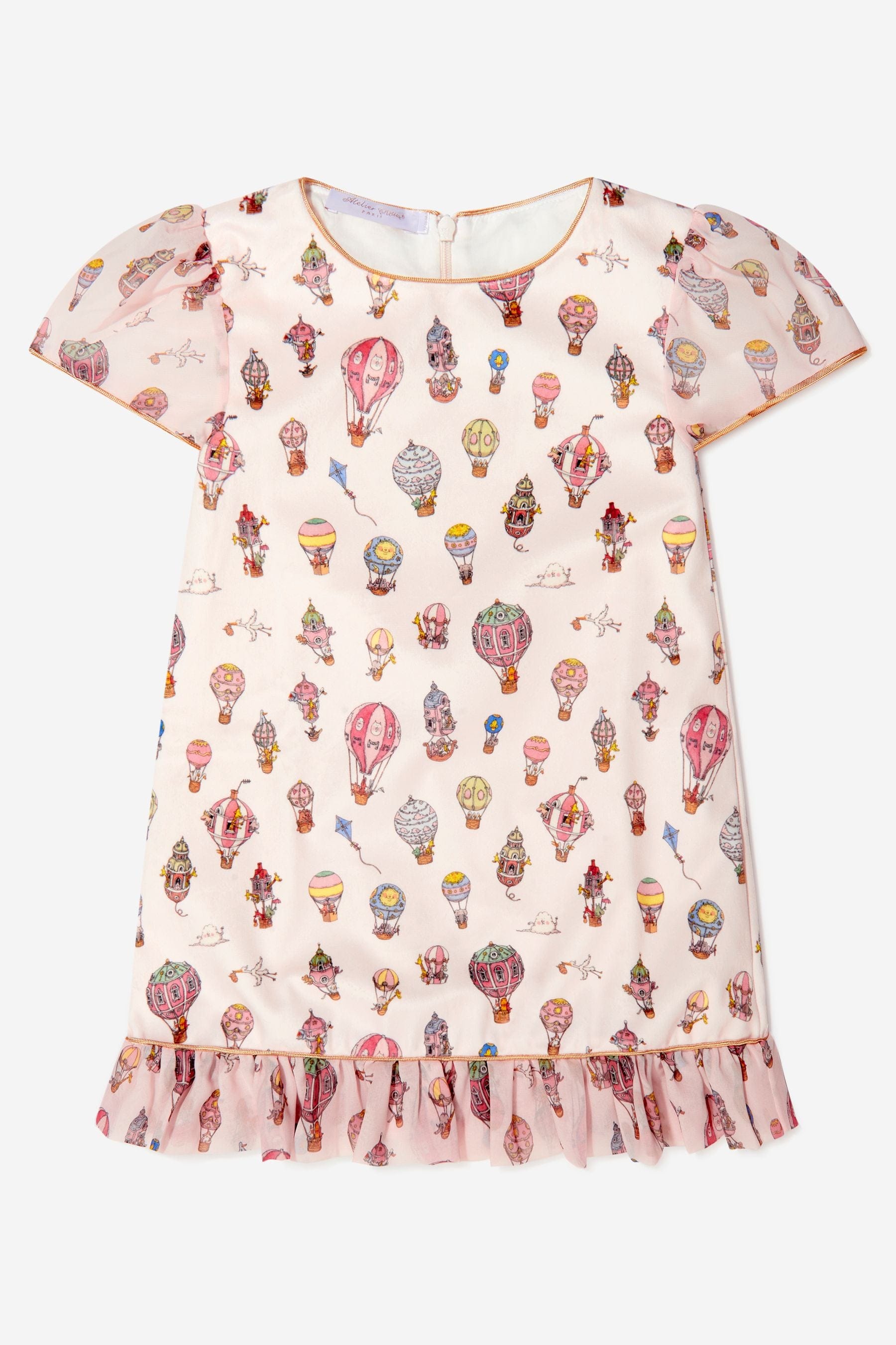Atelier Choux Baby Girls Velour Party Dress - Elegant & Comfortable for Special Occasions, Birthdays & Photoshoots