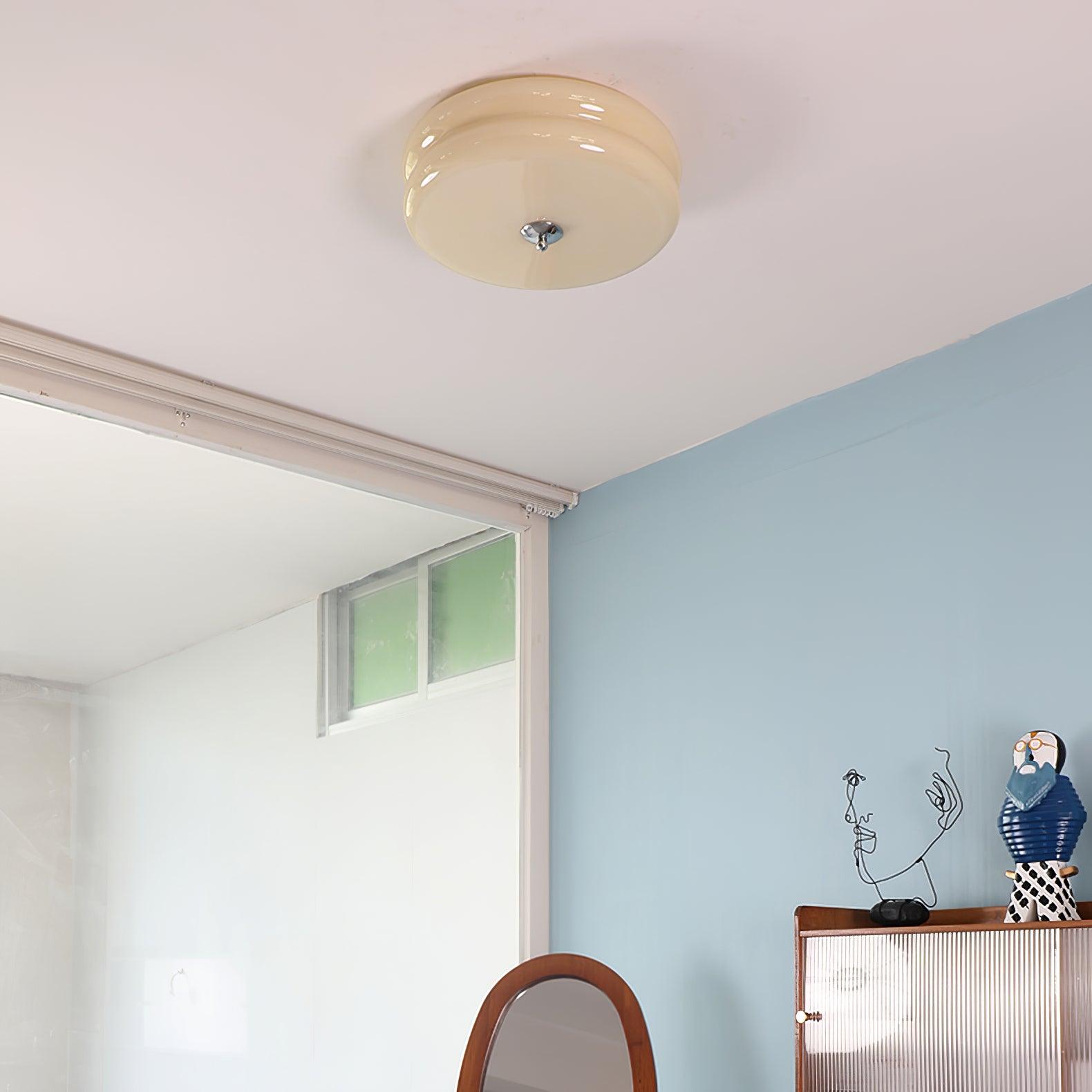 Vintage Art Deco Ceiling Light Fixture - Elegant Antique Style Chandelier for Dining Room, Bedroom & Living Room Lighting