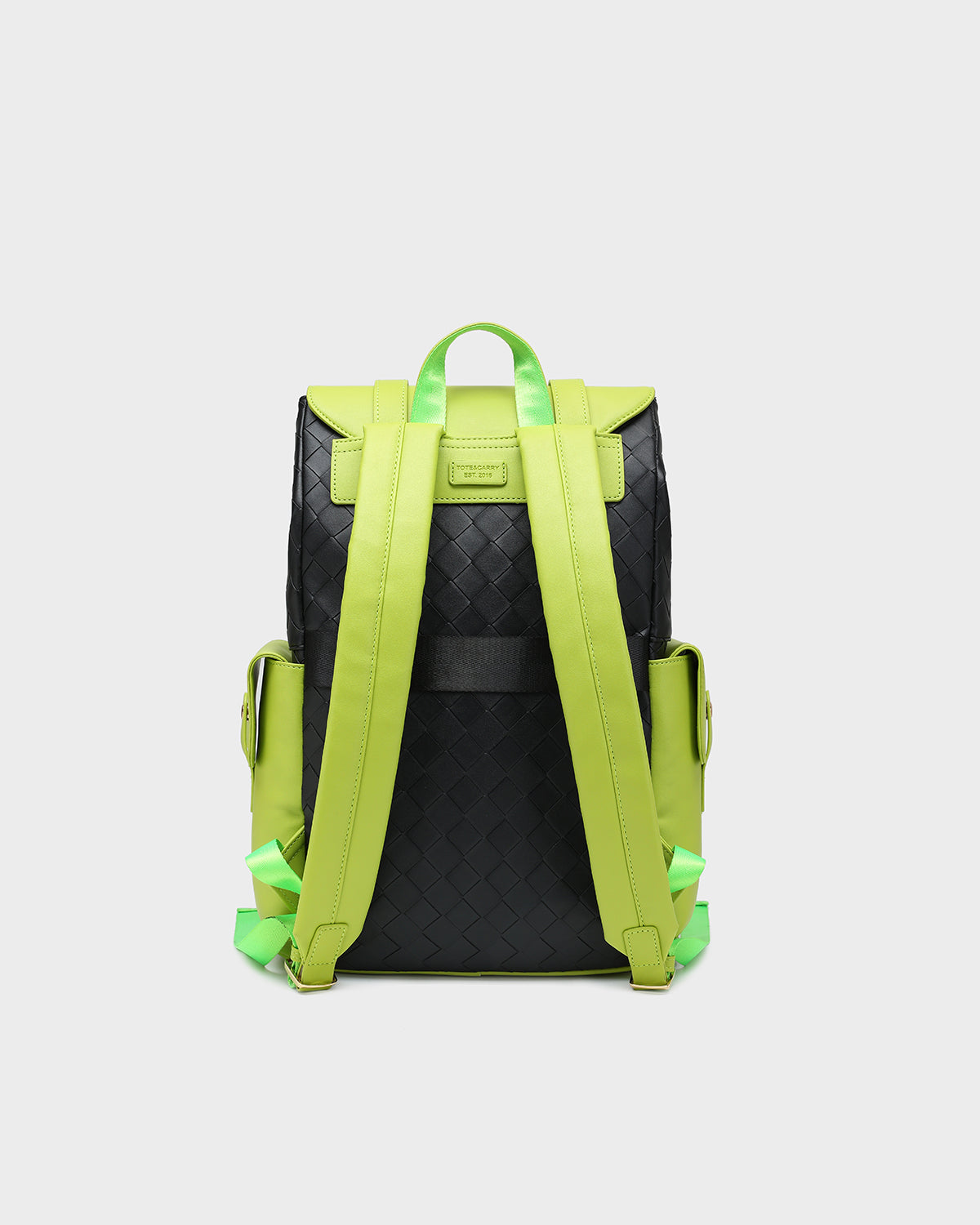 Bodega Explorer Backpack - Waterproof Travel Backpack for Men & Women, Durable Black & Slyme Hiking Backpack with Laptop Compartment - Perfect for Outdoor Adventures, Commuting & College