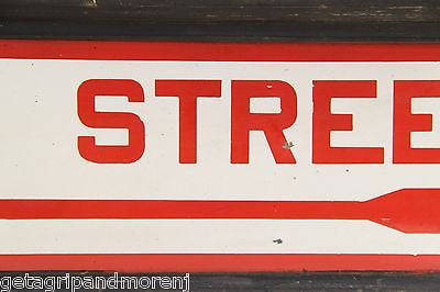 Vintage Hudson Manhattan NY Railroad Porcelain Over Steel Framed Sign - Perfect for Home Decor, Man Cave, or Office Wall Art