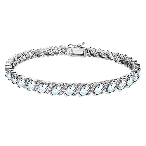 Blue Topaz - Silver