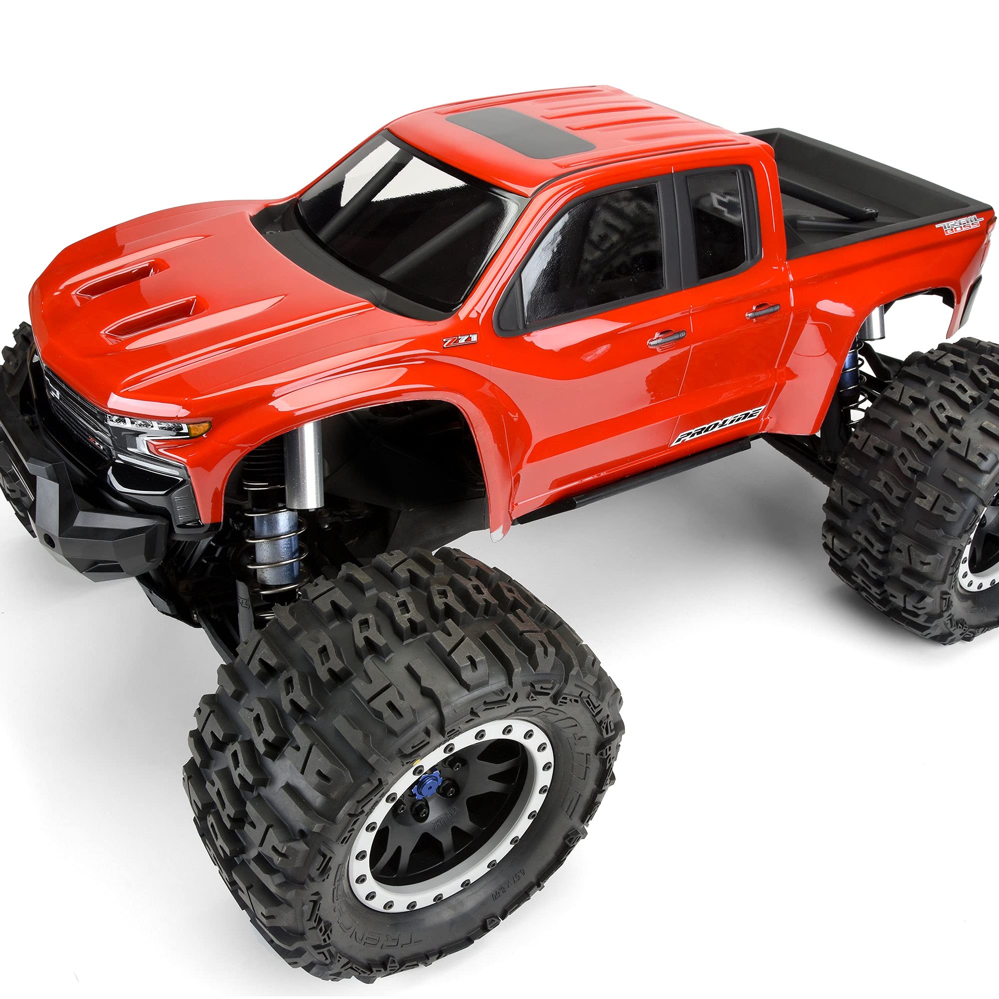 Pro-Line Racing Pre-Cut 2019 Chevy Silverado Z71 Clear Body for Traxxas X-MAXX 1/6 Scale RC Truck (PRO350717) - Perfect for Off-Road Racing & RC Car Customization
