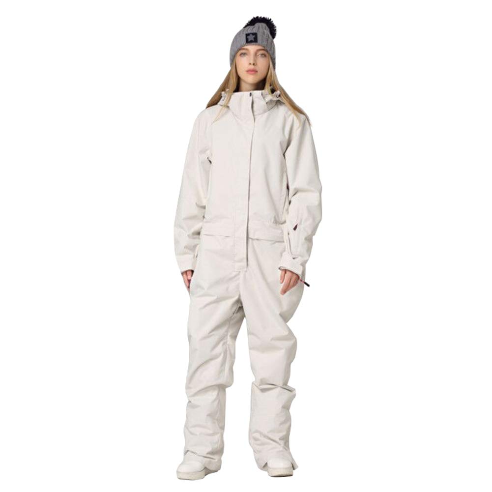 RIUIYELE Waterproof Ski Suits for Women & Men - Winter Snowsuits, One-Piece Jumpsuits, Couple Matching Outfits for Skiing, Snowboarding & Outdoor Activities