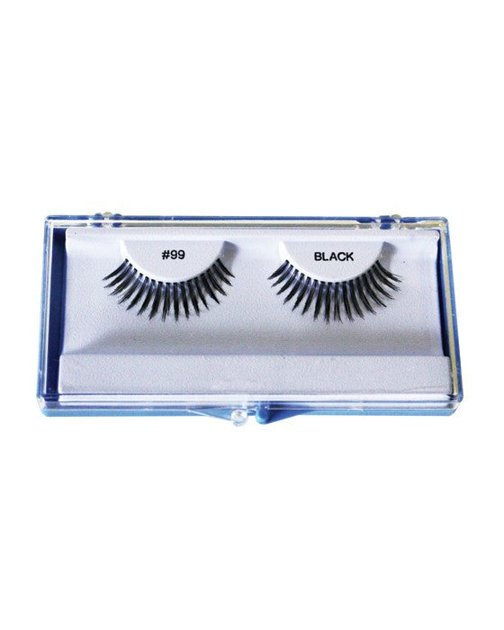 Spaced Luxe False Eyelash #99 - Natural Wispy Lashes for Dramatic Eye Makeup | Perfect for Parties, Weddings & Special Occasions