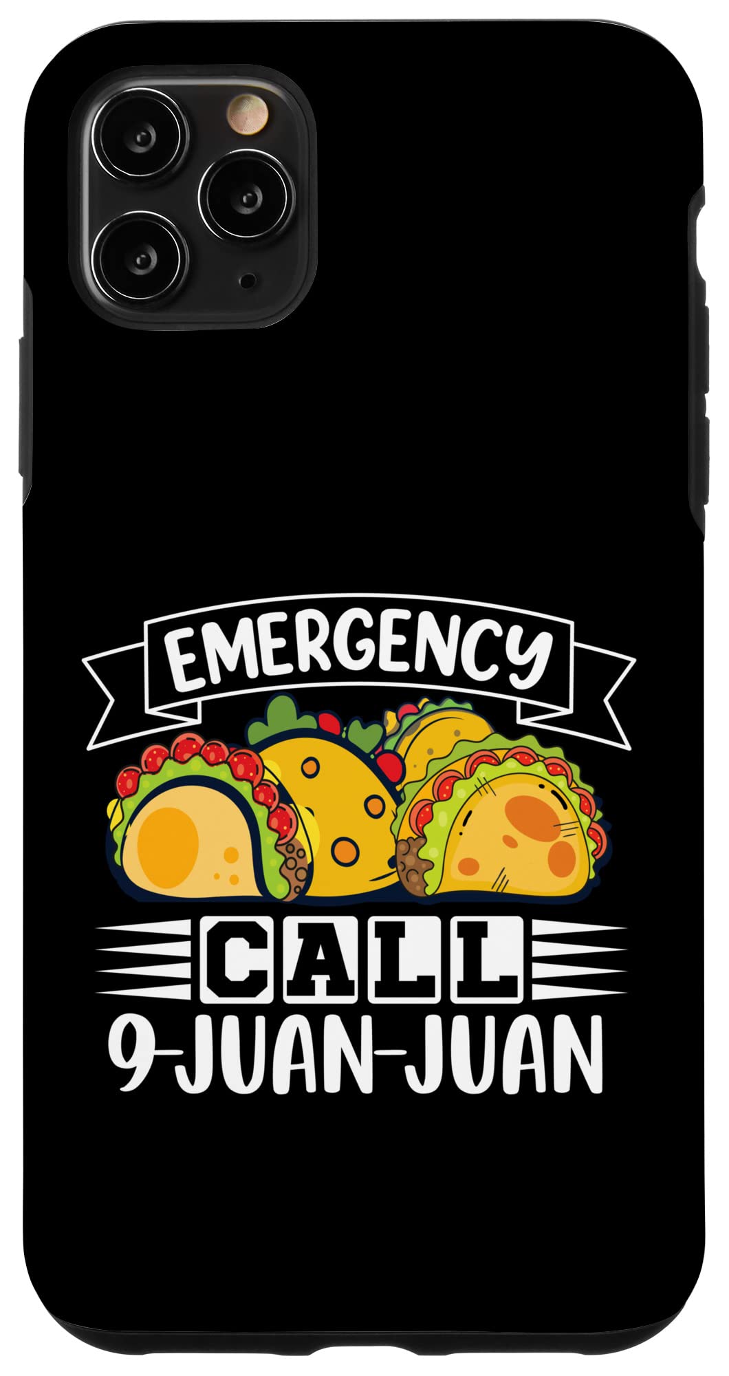 iPhone 11 Pro Max Taco Lover Case - Shockproof Protective Phone Cover for Tacos Enthusiasts | Perfect for Mexican Food Fans, Parties & Fun Outings