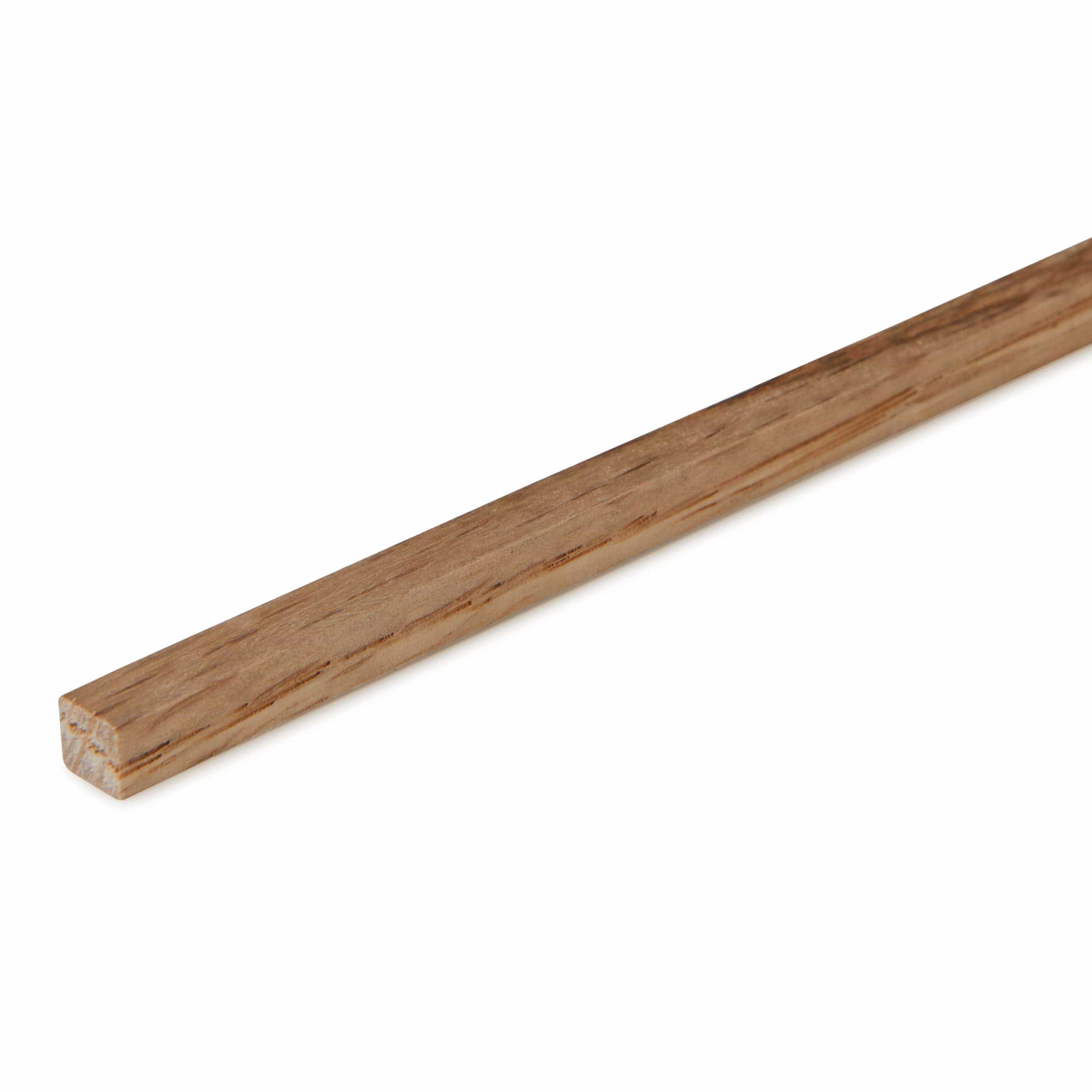 36 Square Wood Dowels - 1/4 Inch Hardwood Craft Sticks for DIY Projects, Home Decor, and Woodworking - Perfect for Shelving, Furniture Repair, and Model Building