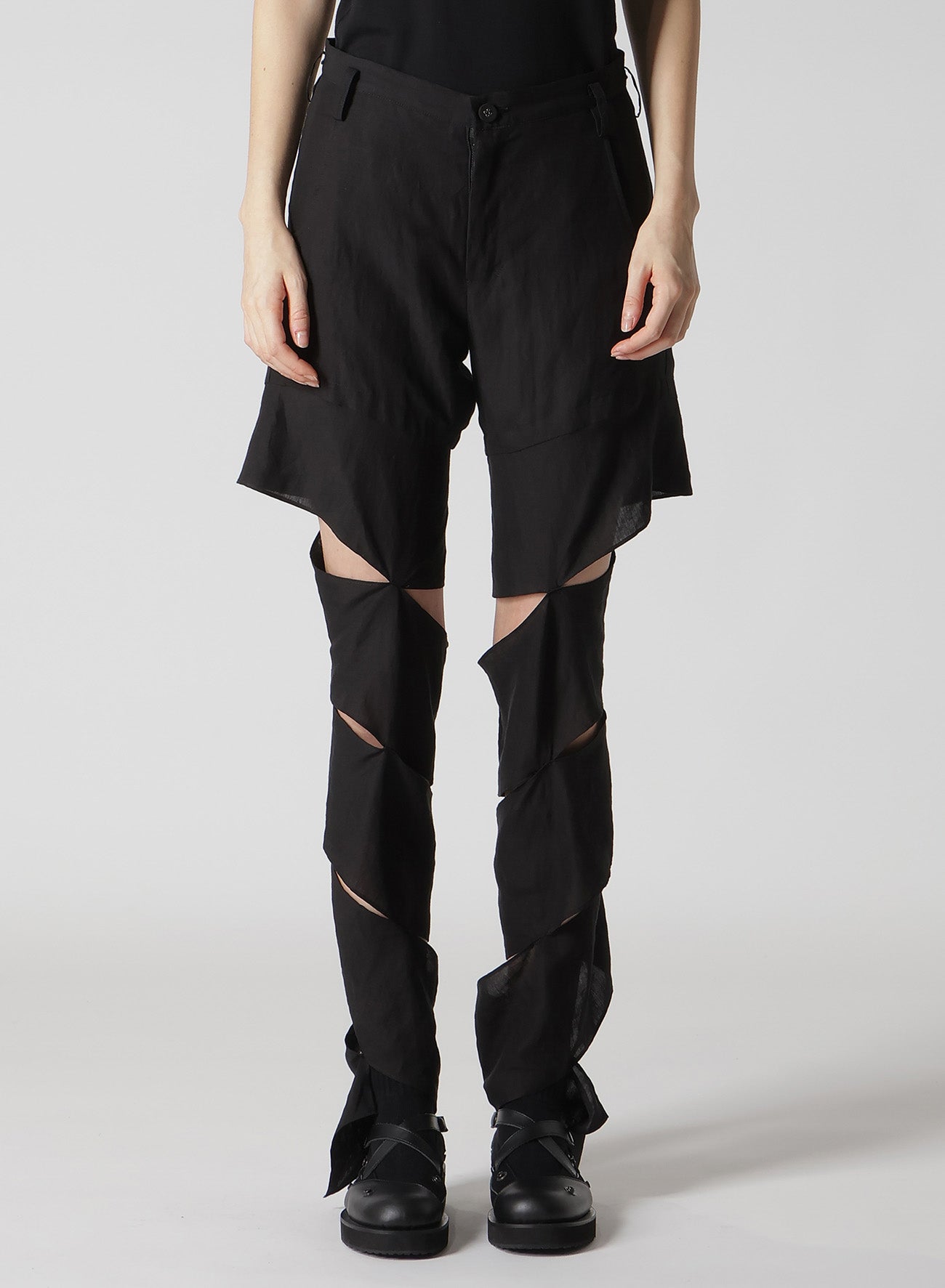 Clear Lawn Spiral Pants - Stylish & Comfortable Women's Fashion Trousers for Outdoor Activities, Yoga, and Casual Wear