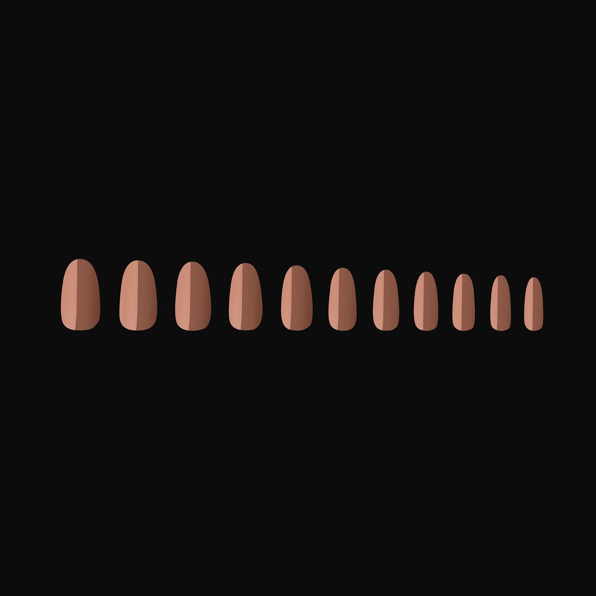 Apres Gel X Neutrals Imani Natural Nail Tips 150pc - Medium Round Shape for DIY Manicure & Salon Use | Natural-Looking False Nails for Everyday Wear & Special Occasions