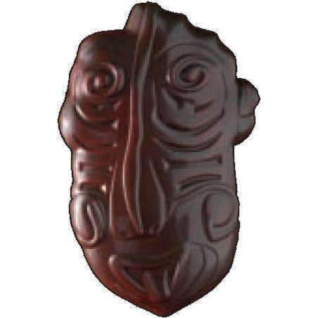 Premium Tanzania Mask Chocolate Mold - Large Size for Baking, Candy Making & DIY Crafts - Perfect for Halloween, African-Themed Parties & Home Decor