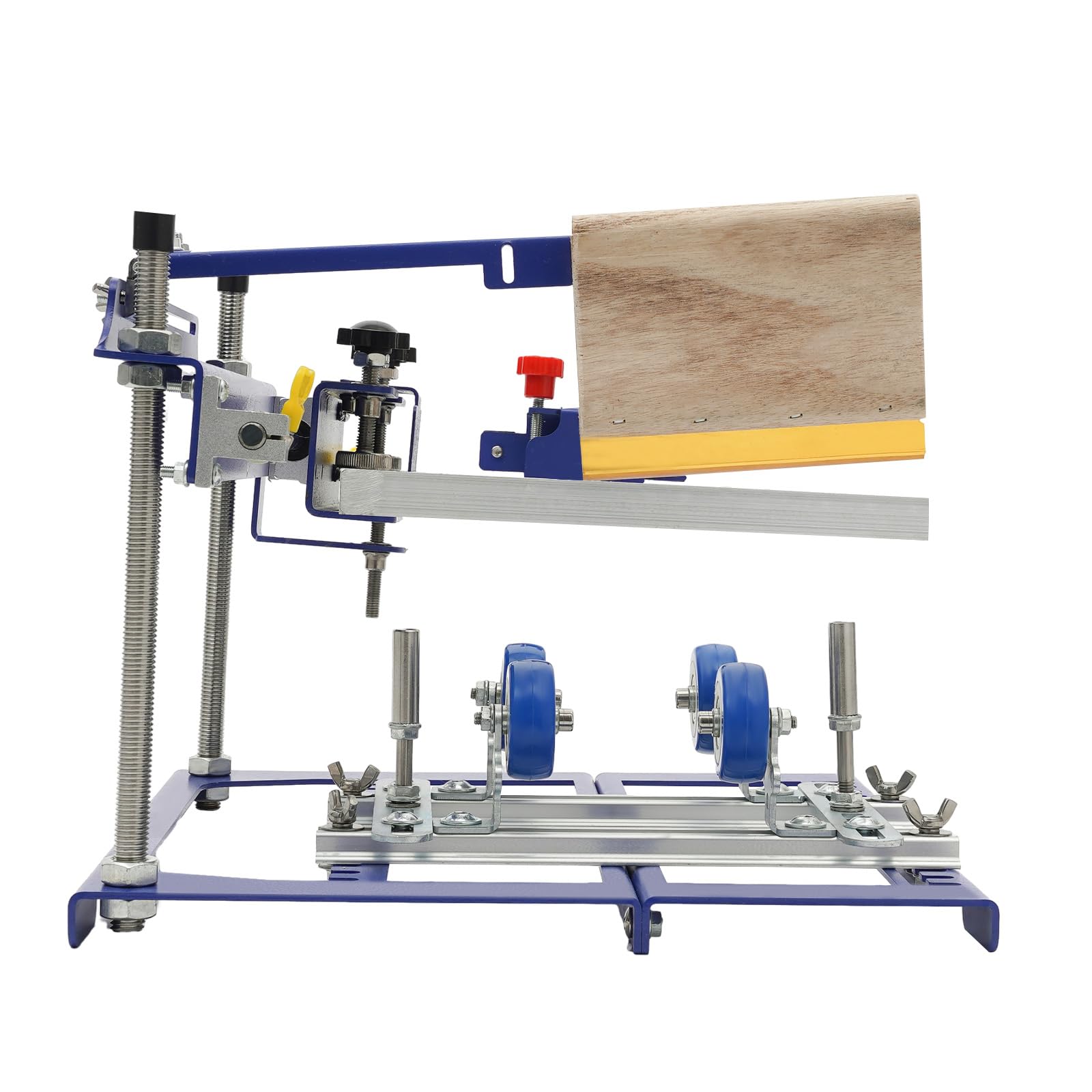 Manual Curved Screen Printing Machine for Cylindrical & Conical Products - DIY Screen Printer Kit for Bottles, Cups, Mugs & Tubes - Perfect for Home Business & Custom Merchandise Printing