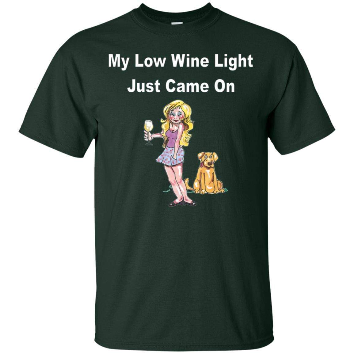Low Wine Light Ultra Cotton Unisex T-Shirt | Soft & Comfortable Casual Tee for Men & Women | Perfect for Wine Tasting, Parties & Everyday Wear