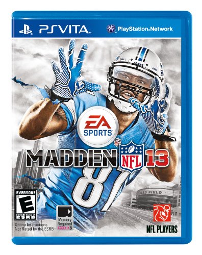 Madden NFL 13 for PlayStation Vita - Authentic Football Video Game | Portable Sports Gaming for Travel & Commuting