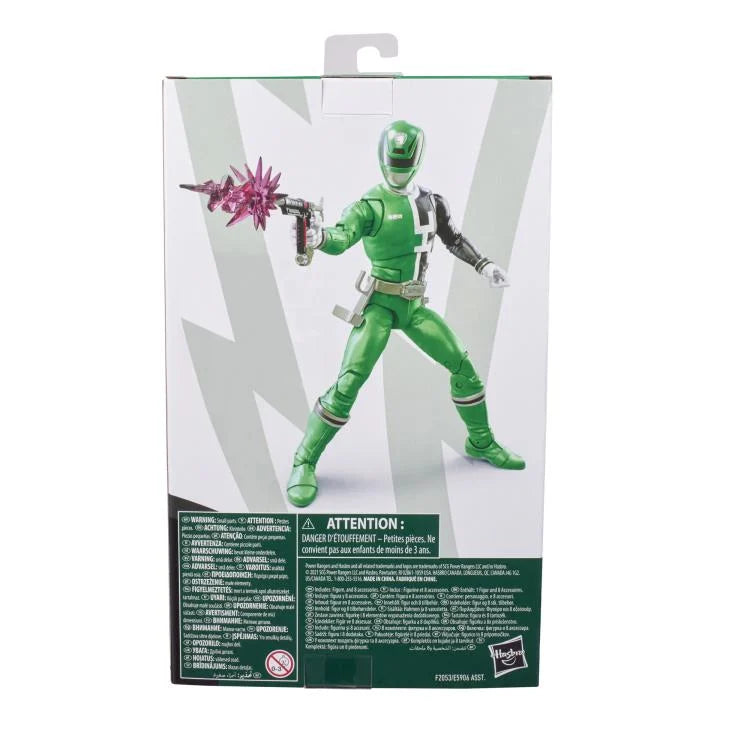 Power Rangers S.P.D. Lightning Collection S.P.D. Green Ranger Action Figure - Collectible Toy for Kids & Adults - Perfect for Display, Play & Cosplay