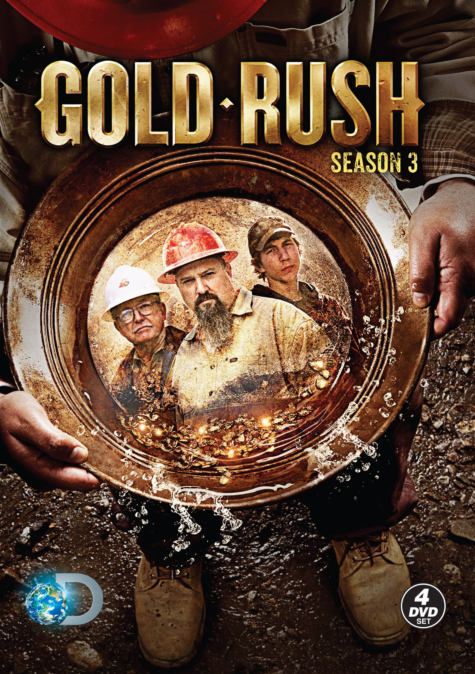 Gold Rush Season 3 DVD - Complete Episodes Collection | Adventure Reality TV Show for Mining Enthusiasts | Perfect for Home Entertainment & Gift Giving