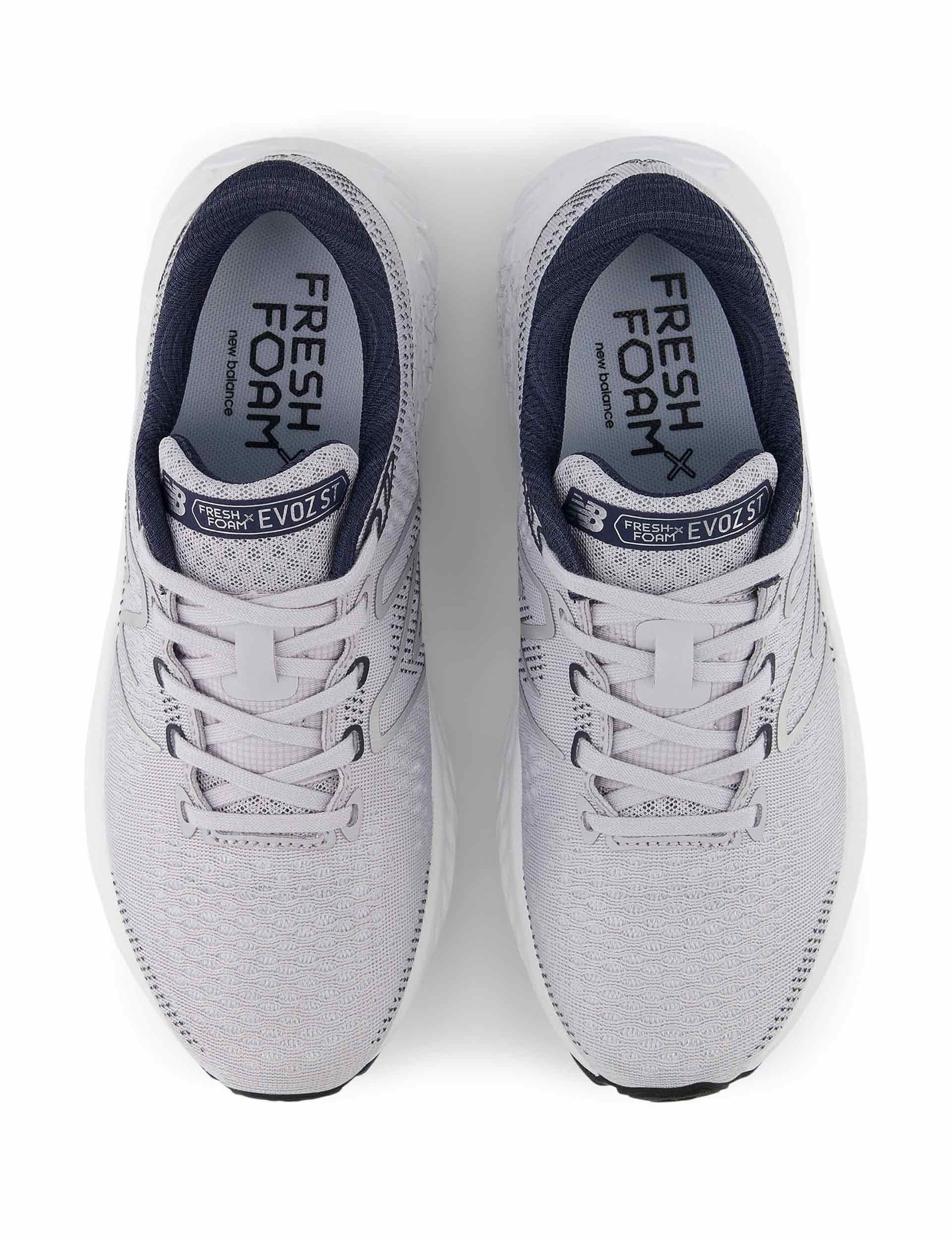 Fresh Foam X EVOZ ST Running Shoes for Men & Women - Lightweight Cushioned Sneakers in Pearl Grey | Perfect for Jogging, Gym Workouts & Daily Walking