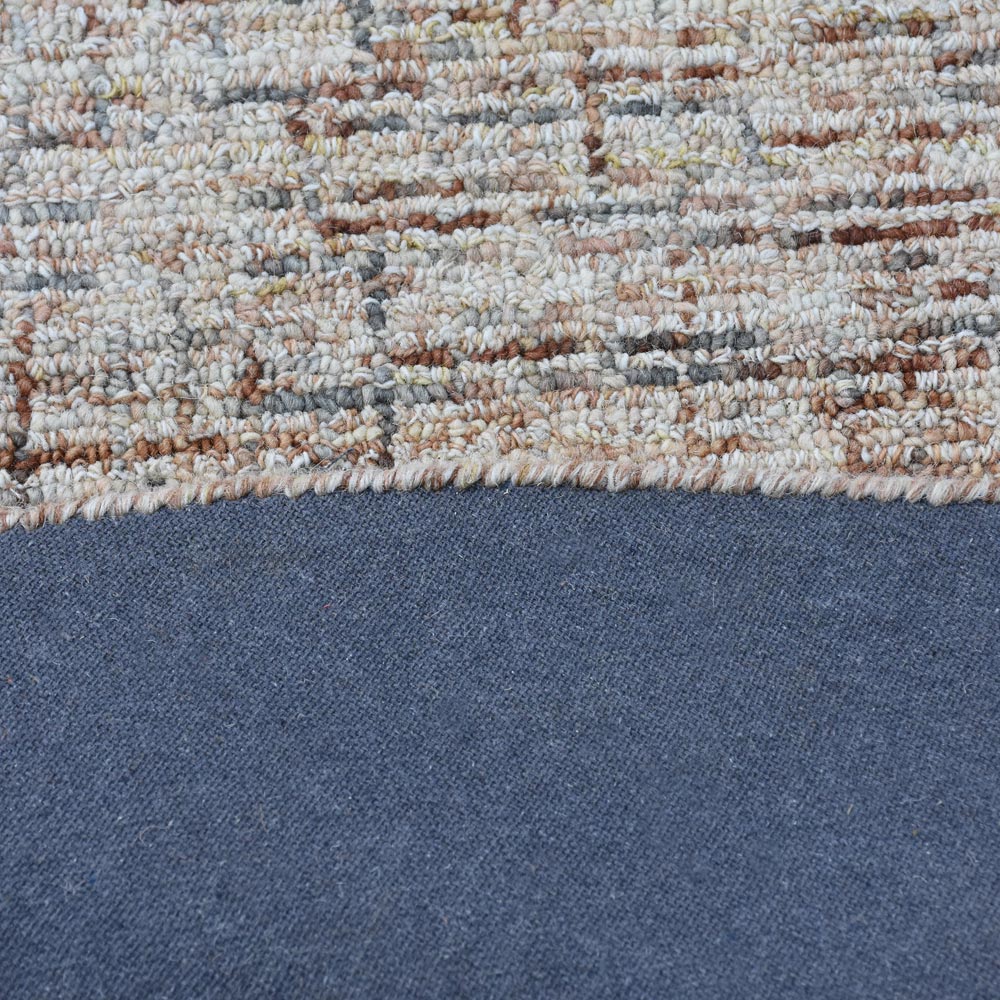 Pulse Hand Tufted Rug - Soft Bohemian Area Rug for Living Room, Bedroom - Non-Slip Eco-Friendly Home Decor
