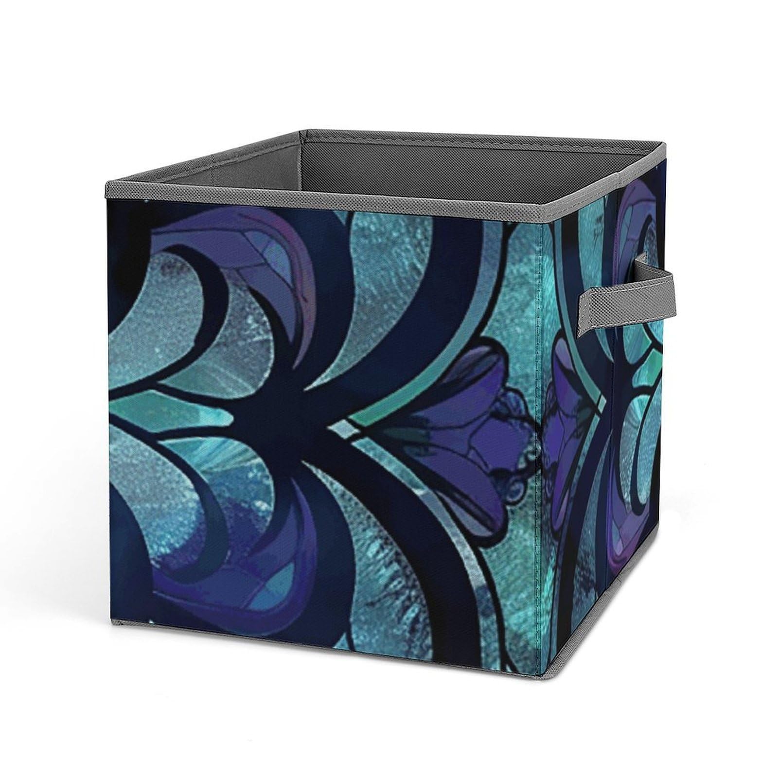 Large Collapsible Storage Bins with Handles - 10.6
