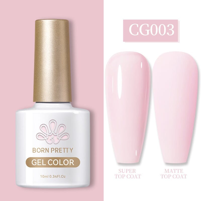 Macaron Colors Gel Nail Polish Set - 10ml Bottle for Long-Lasting Manicures & Pedicures | Perfect for Salon, Home Use & Nail Art Designs