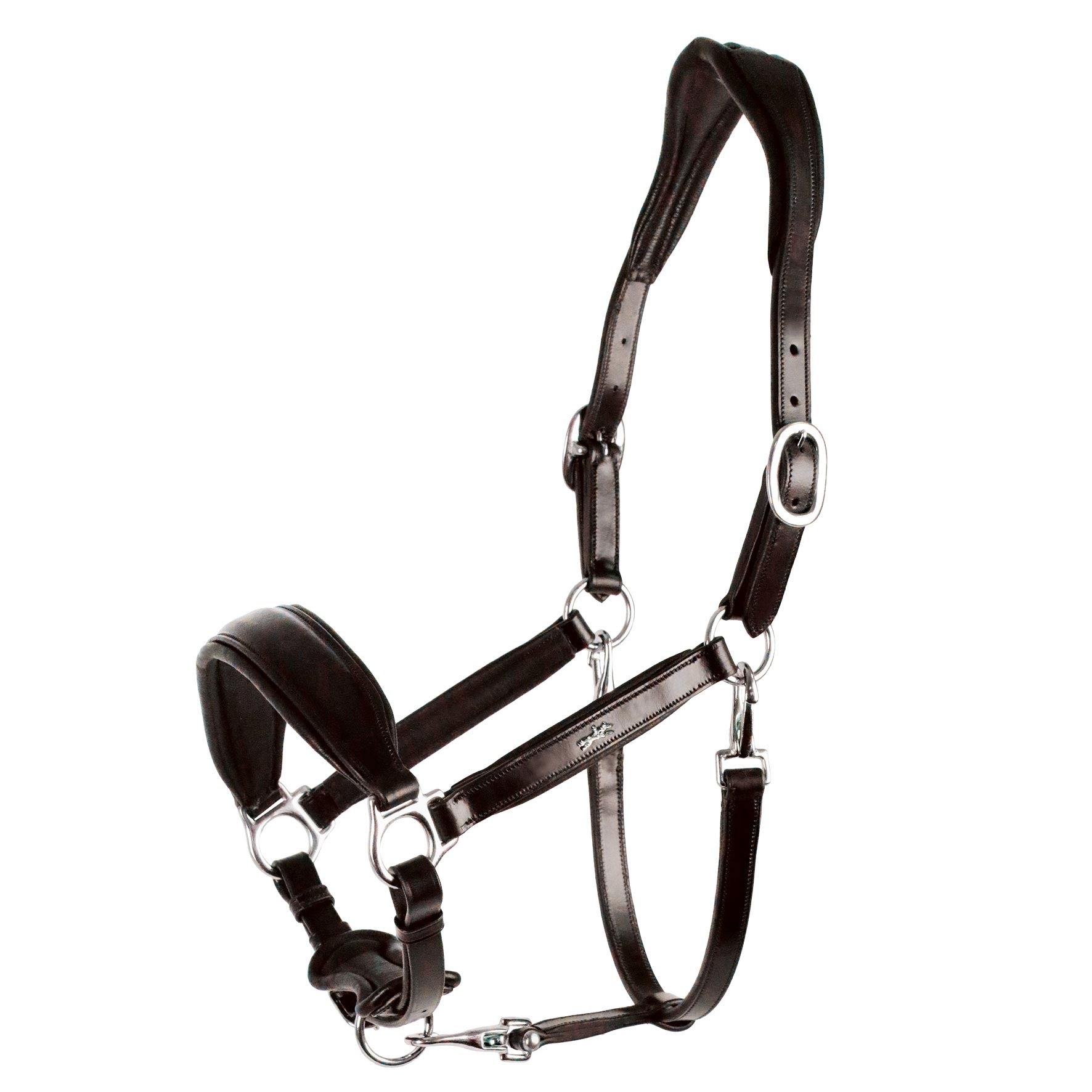 Schockemöhle Fremont Anatomic Horse Halter - Comfortable & Adjustable for Training, Grooming & Show - Perfect for Equestrian & Stable Use