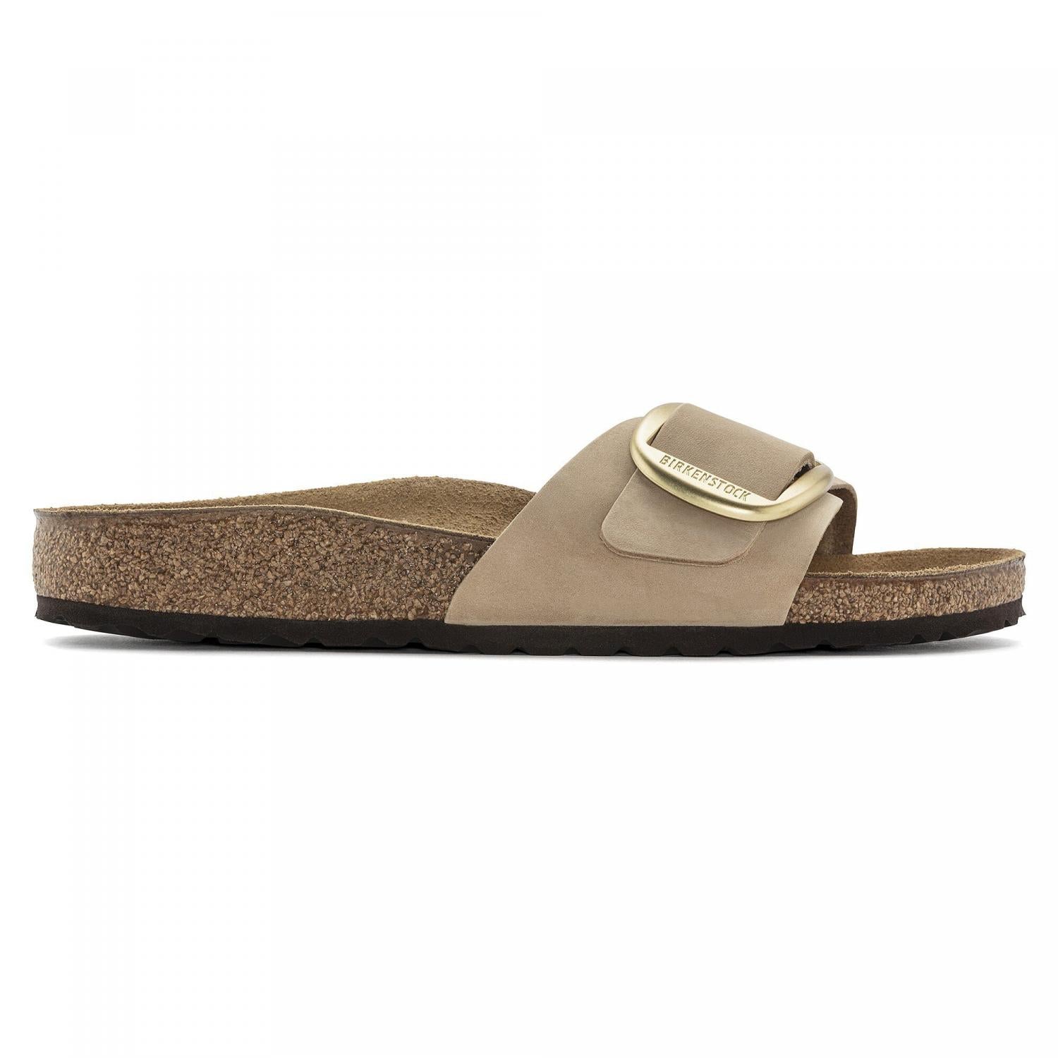 Madrid Big Buckle Sandals for Women - Comfortable Summer Slide Sandals with Adjustable Buckle | Perfect for Beach, Vacation & Casual Outfits